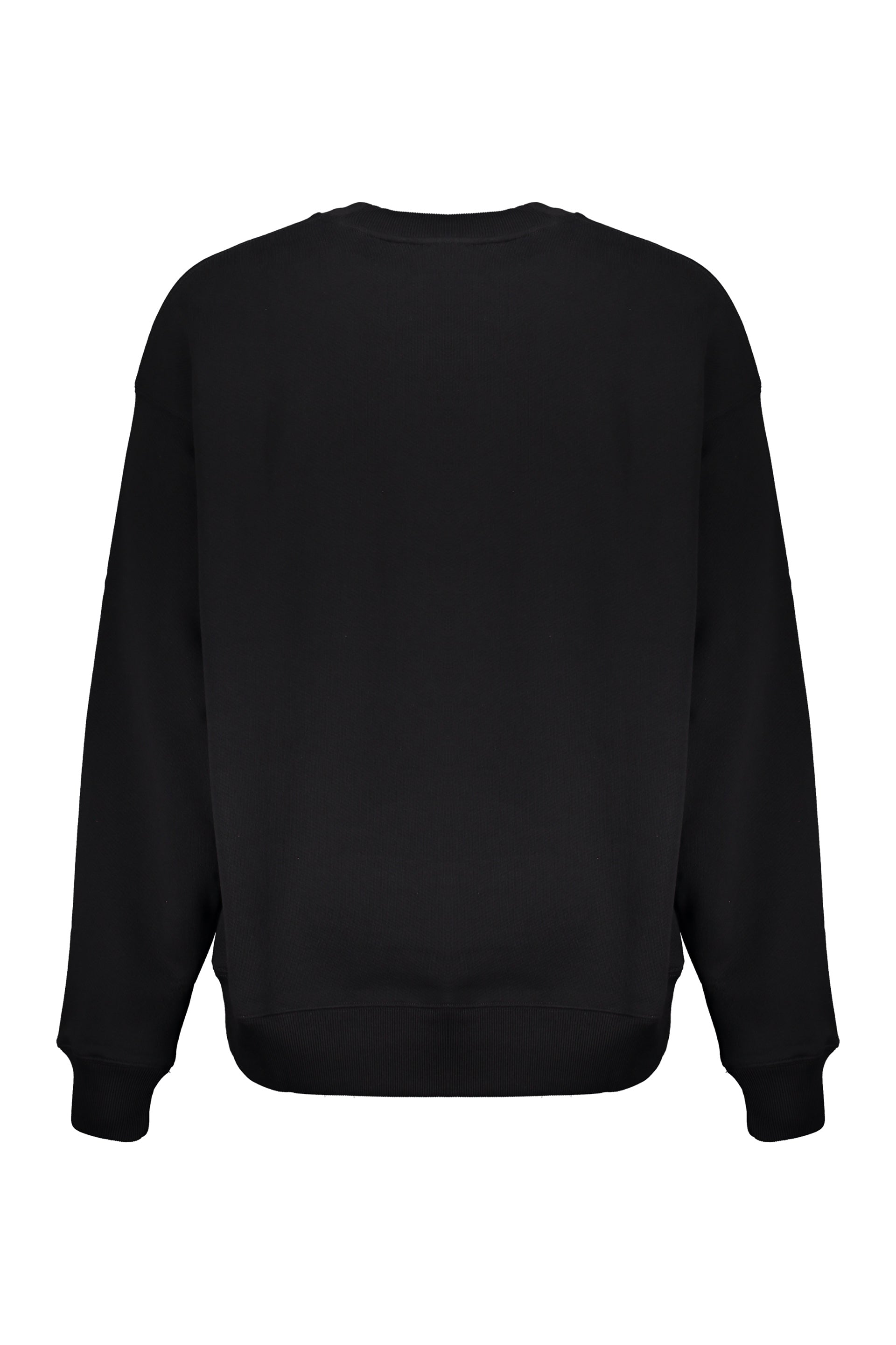 Black hoodie in cotton, versatile and comfortable style
