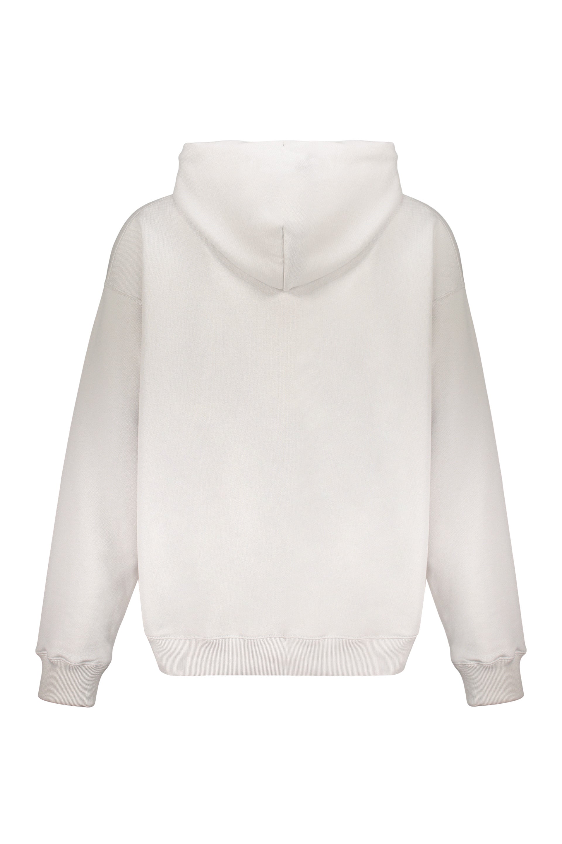 White hoodie with kangaroo pocket