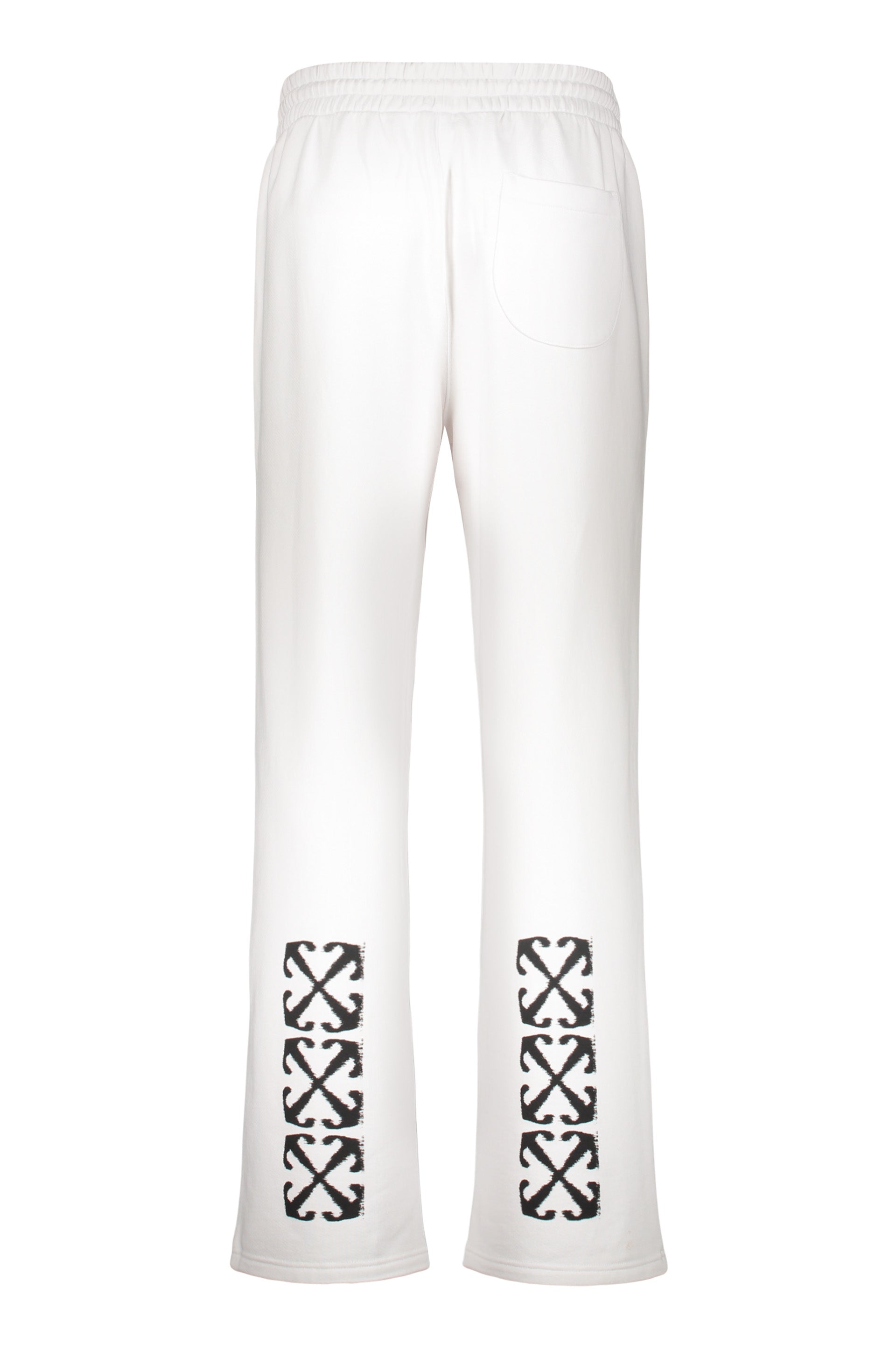 Versatile white pants with modern design
