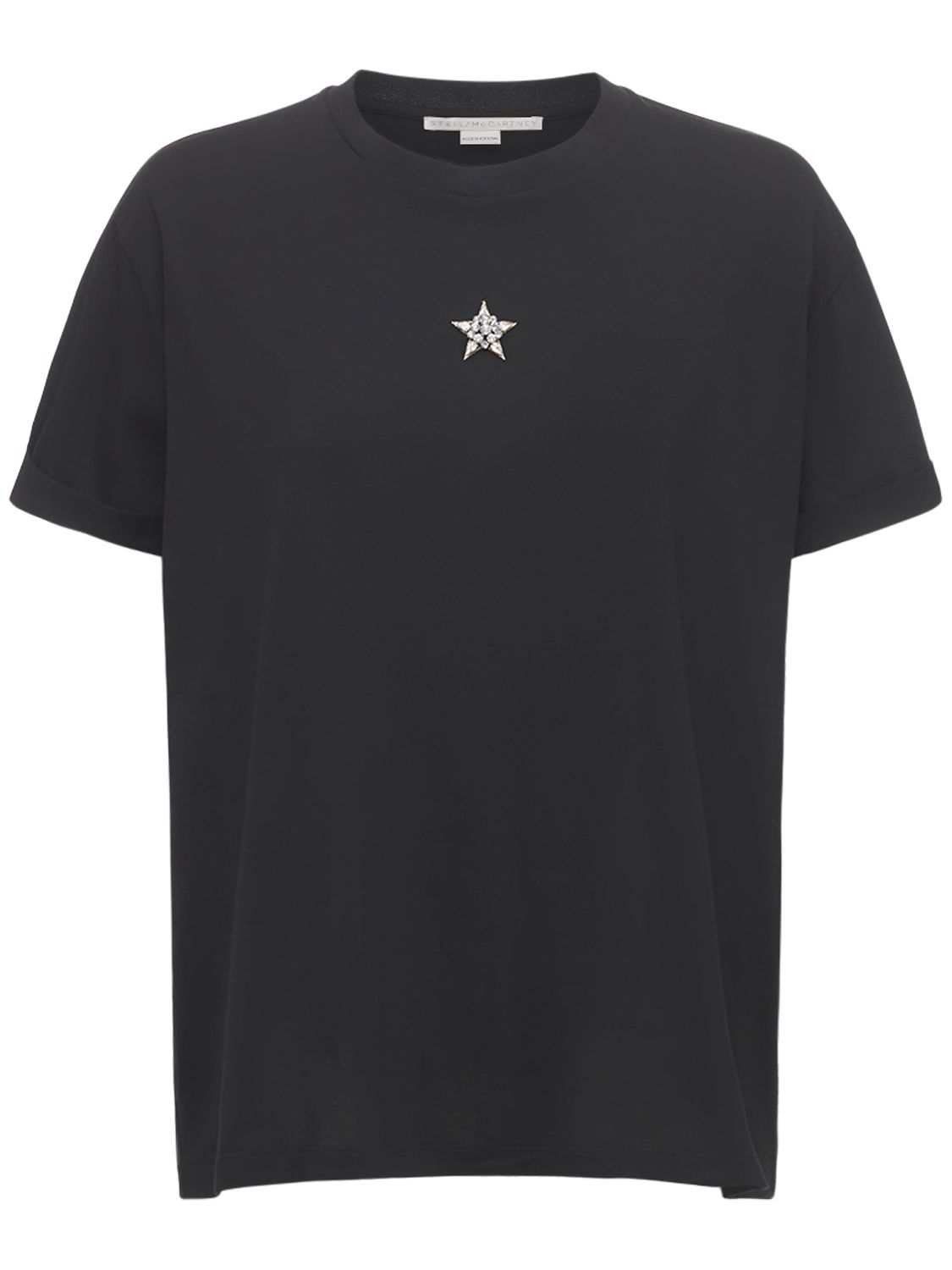 Classic black T-shirt in versatile cotton