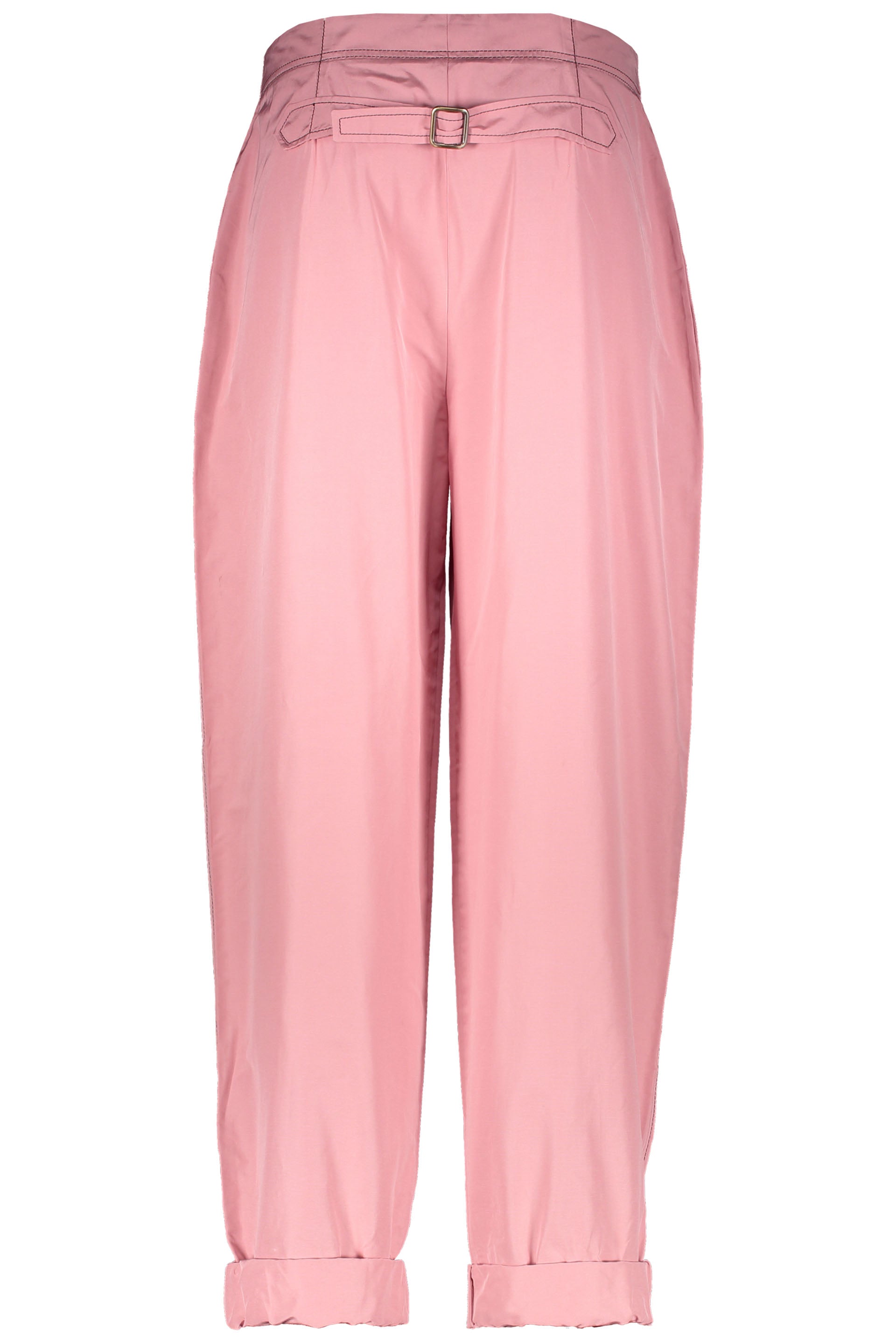 High-waist tapered-fit trousers