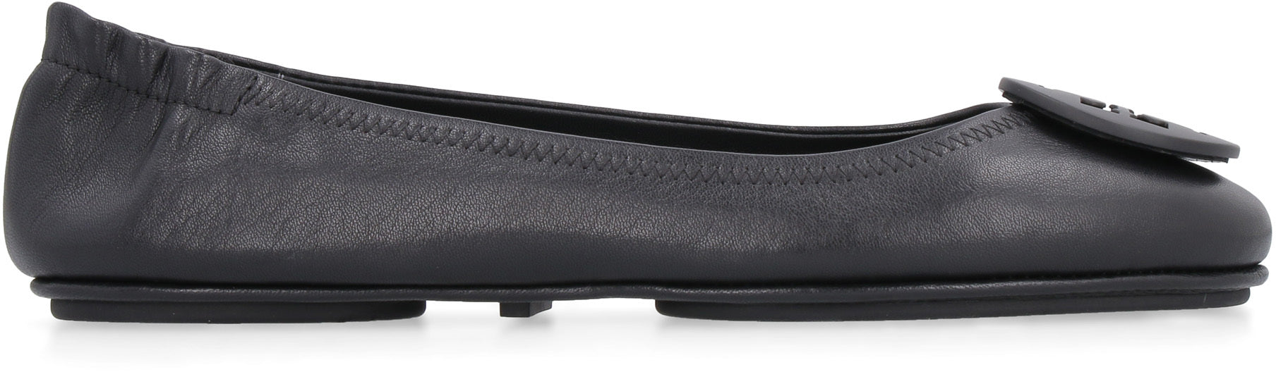 Minnie Travel leather ballet flats