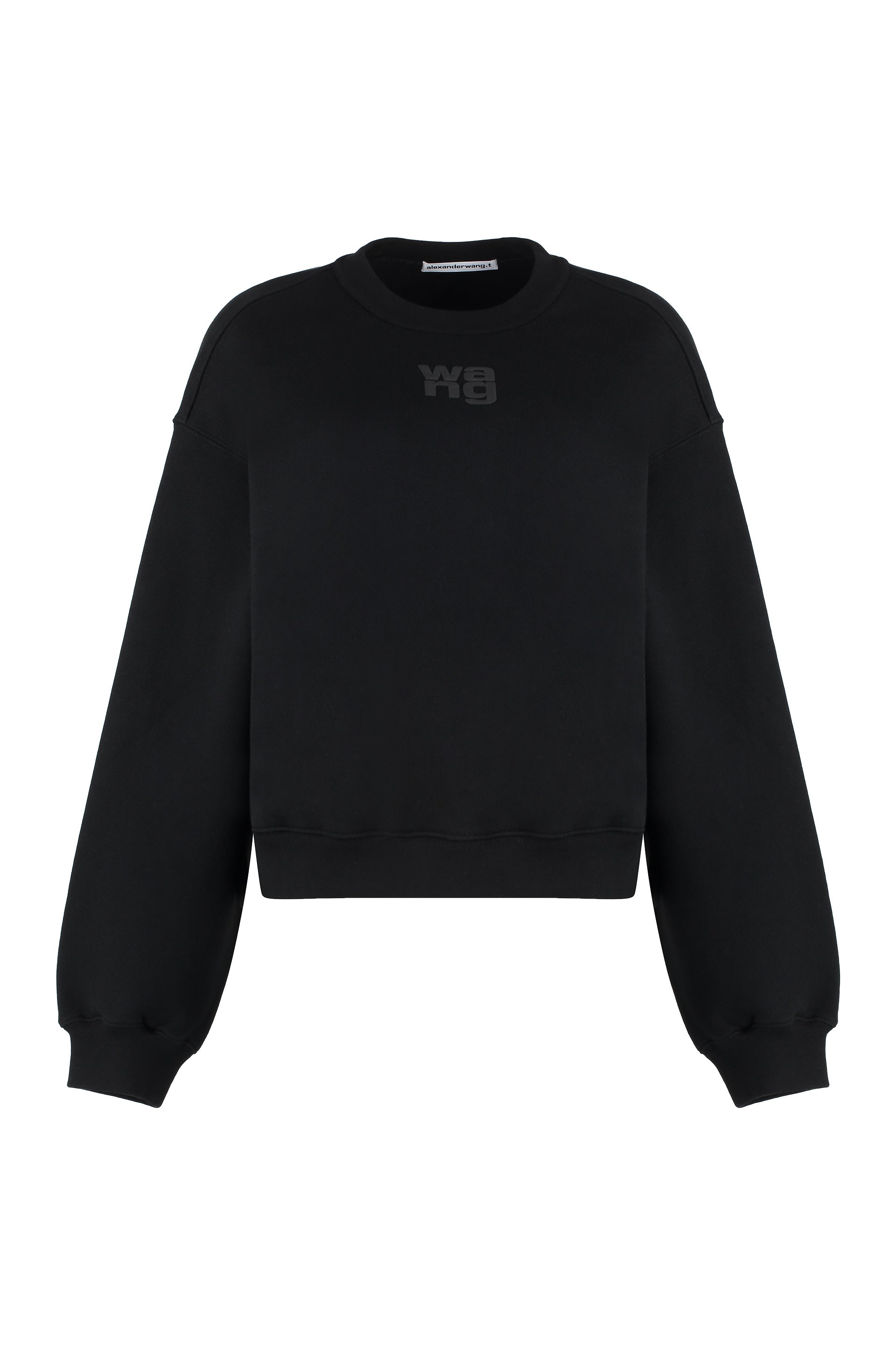 Cotton crew-neck sweatshirt