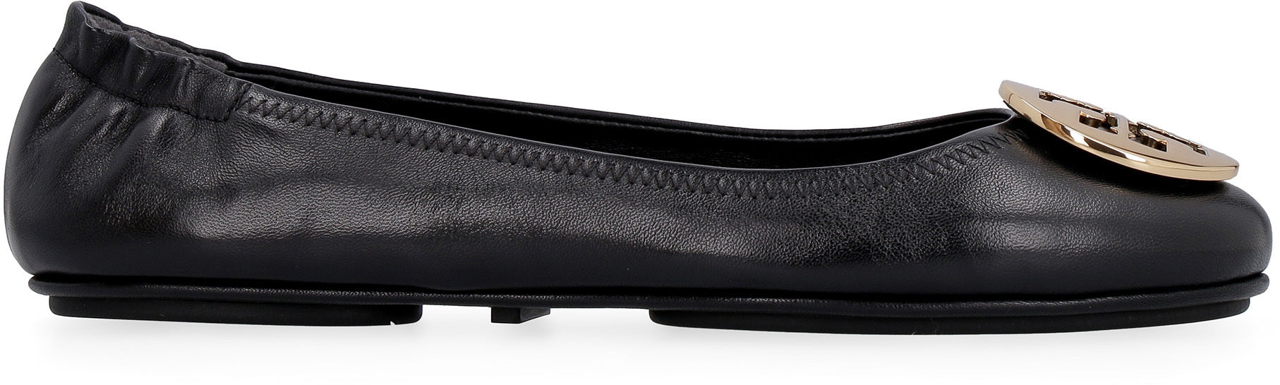 Minnie Travel leather ballet flats