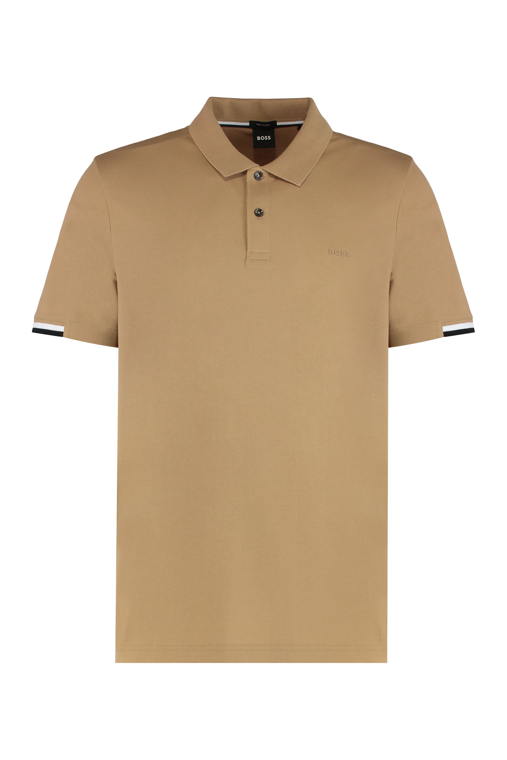 Polo made of cotton piqué