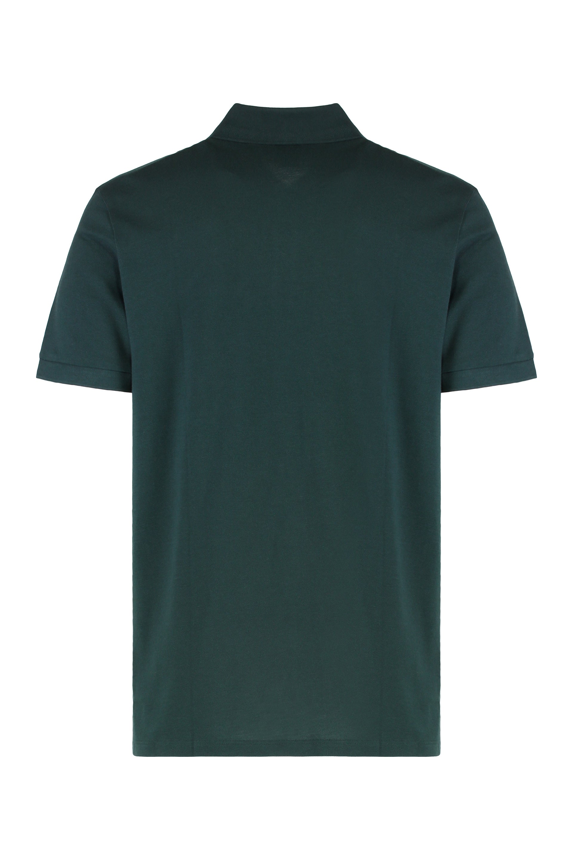 Cotton-piqué polo shirt
