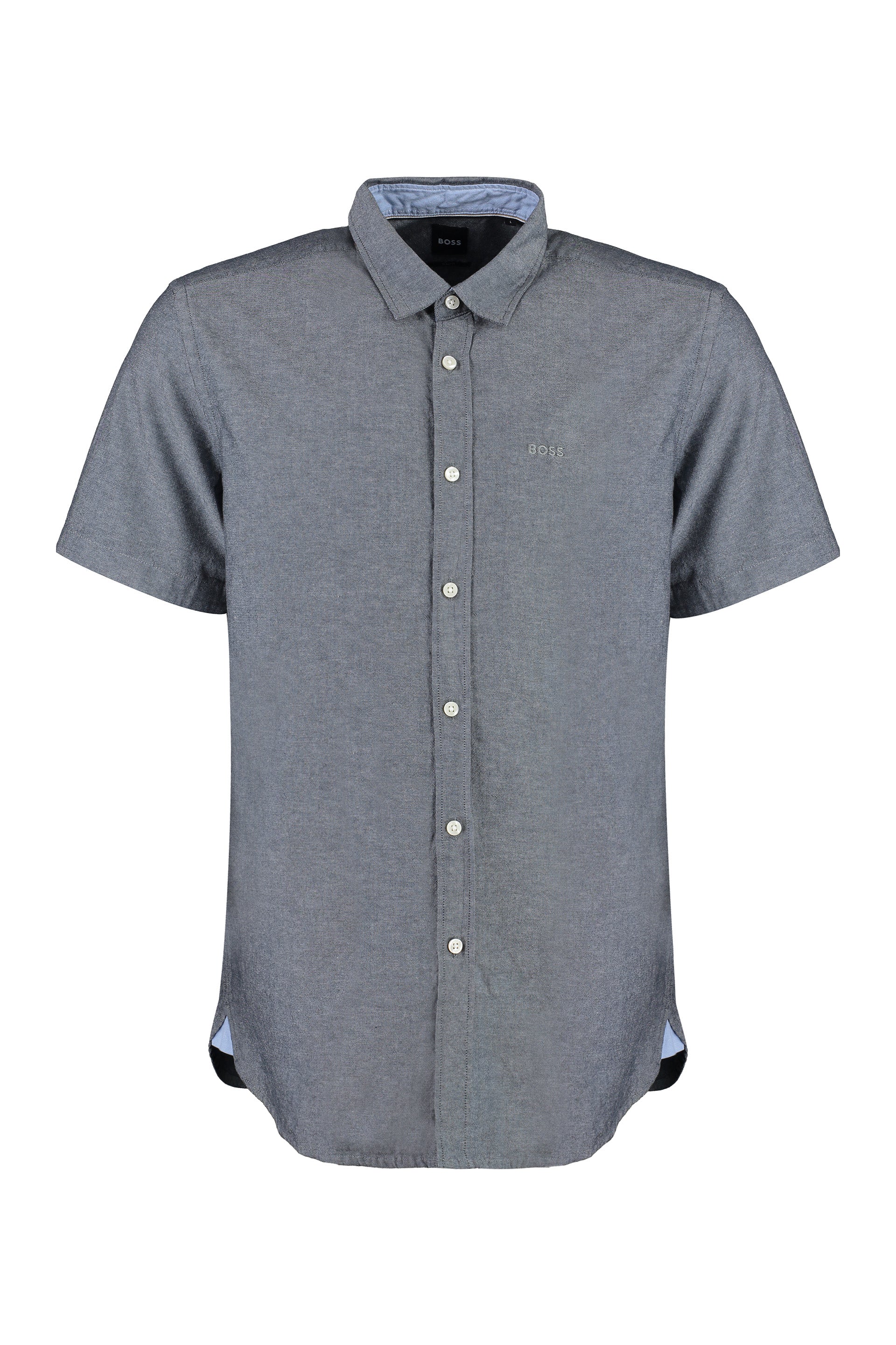 Short sleeve cotton shirt