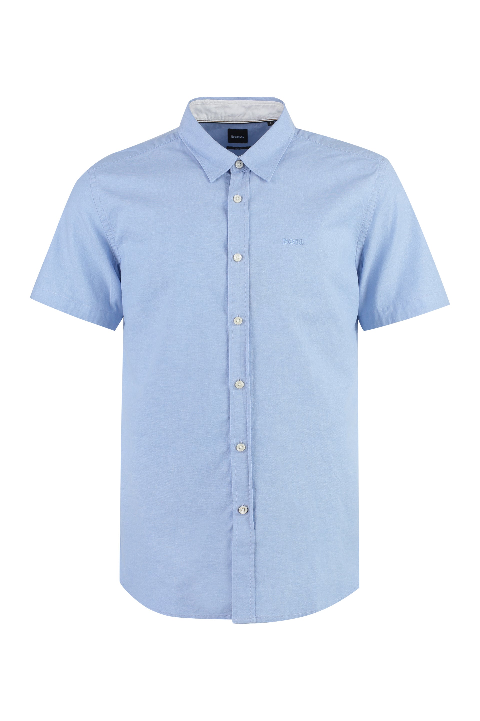 Short sleeve cotton shirt