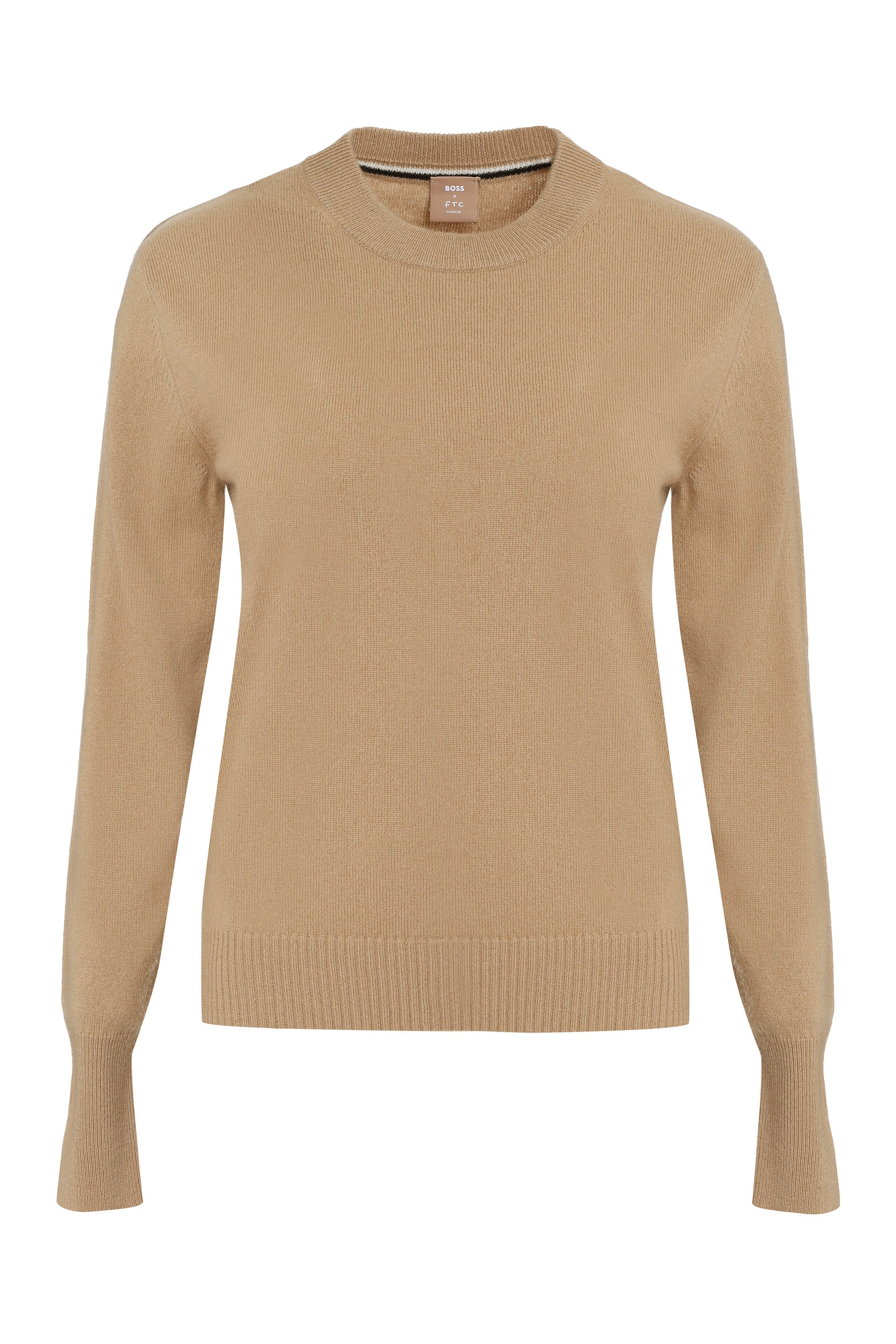 Long sleeve crew-neck sweater