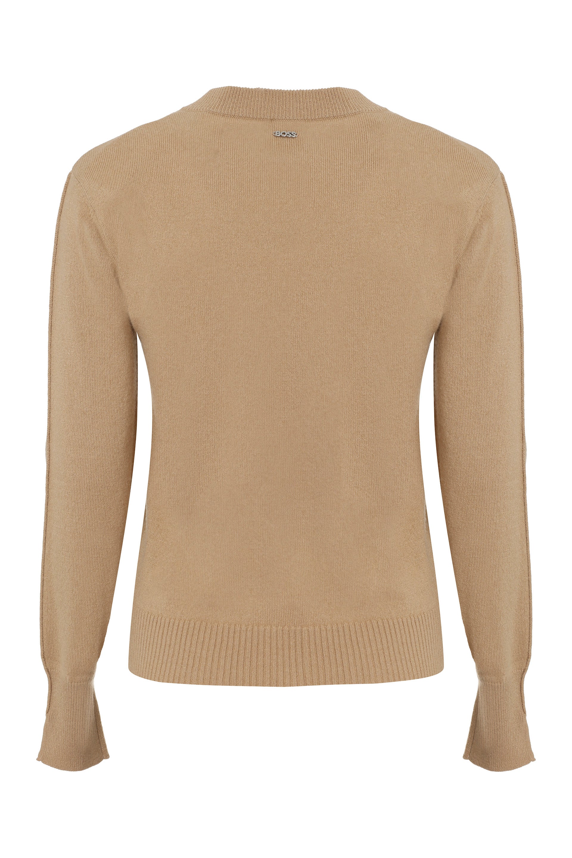 Long sleeve crew-neck sweater