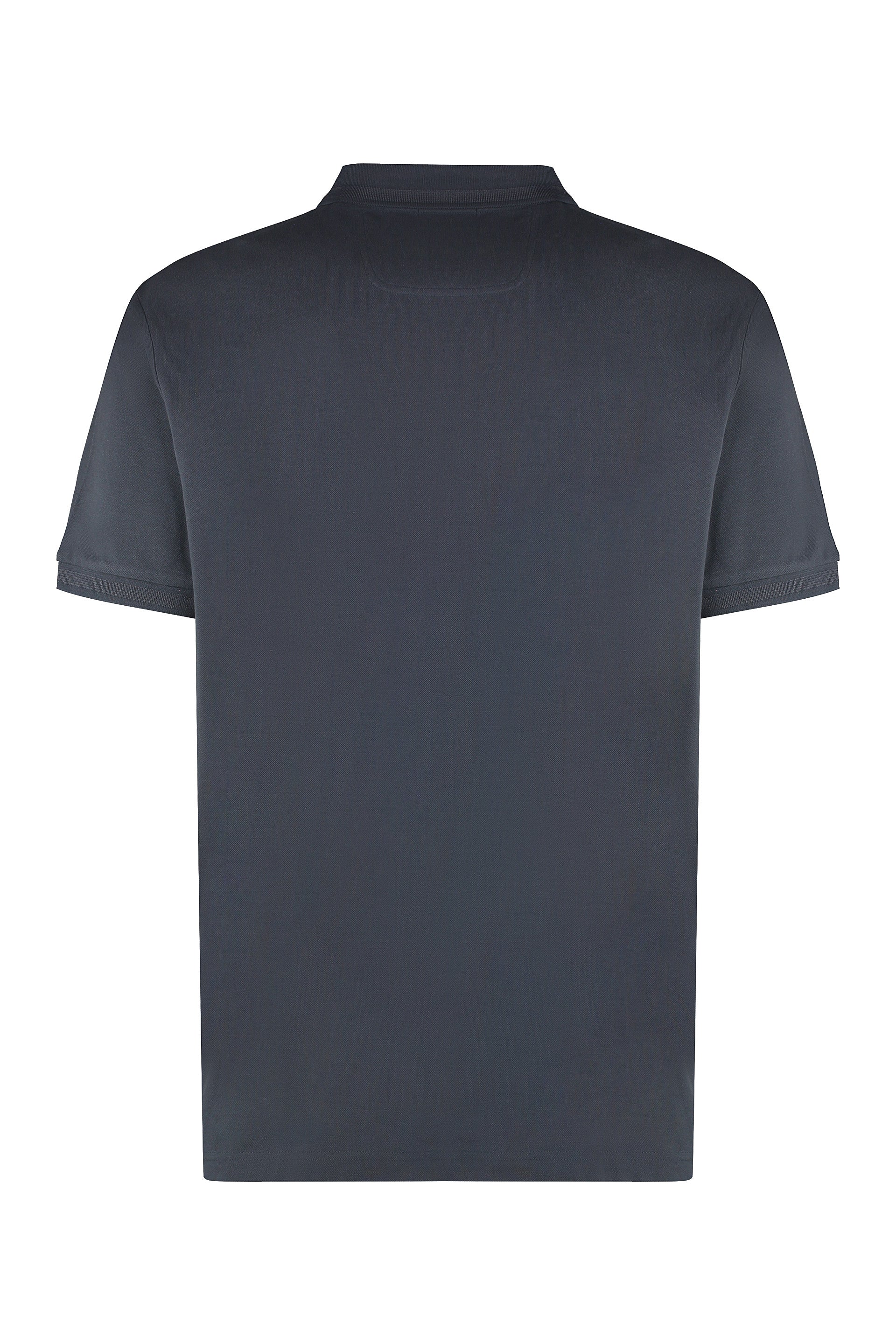 Cotton-piqué polo shirt