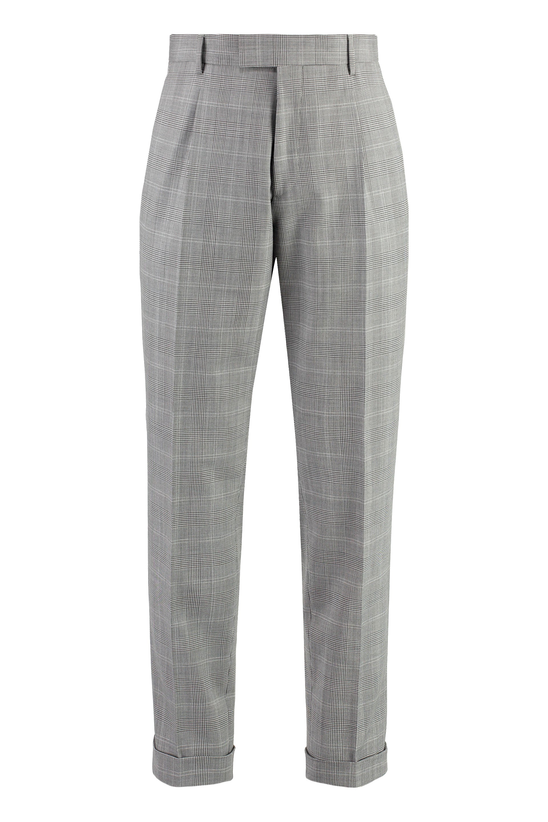 Prince of Wales checked trousers