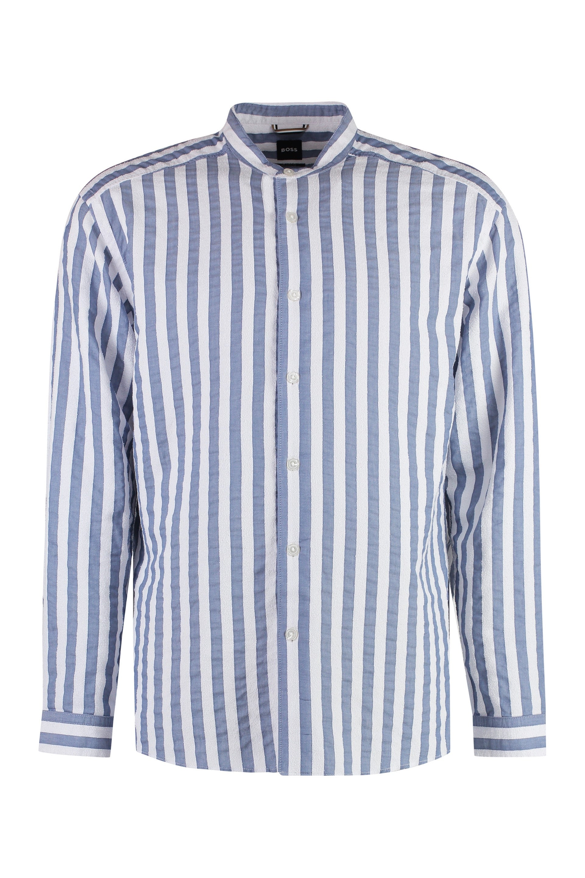 Striped cotton shirt