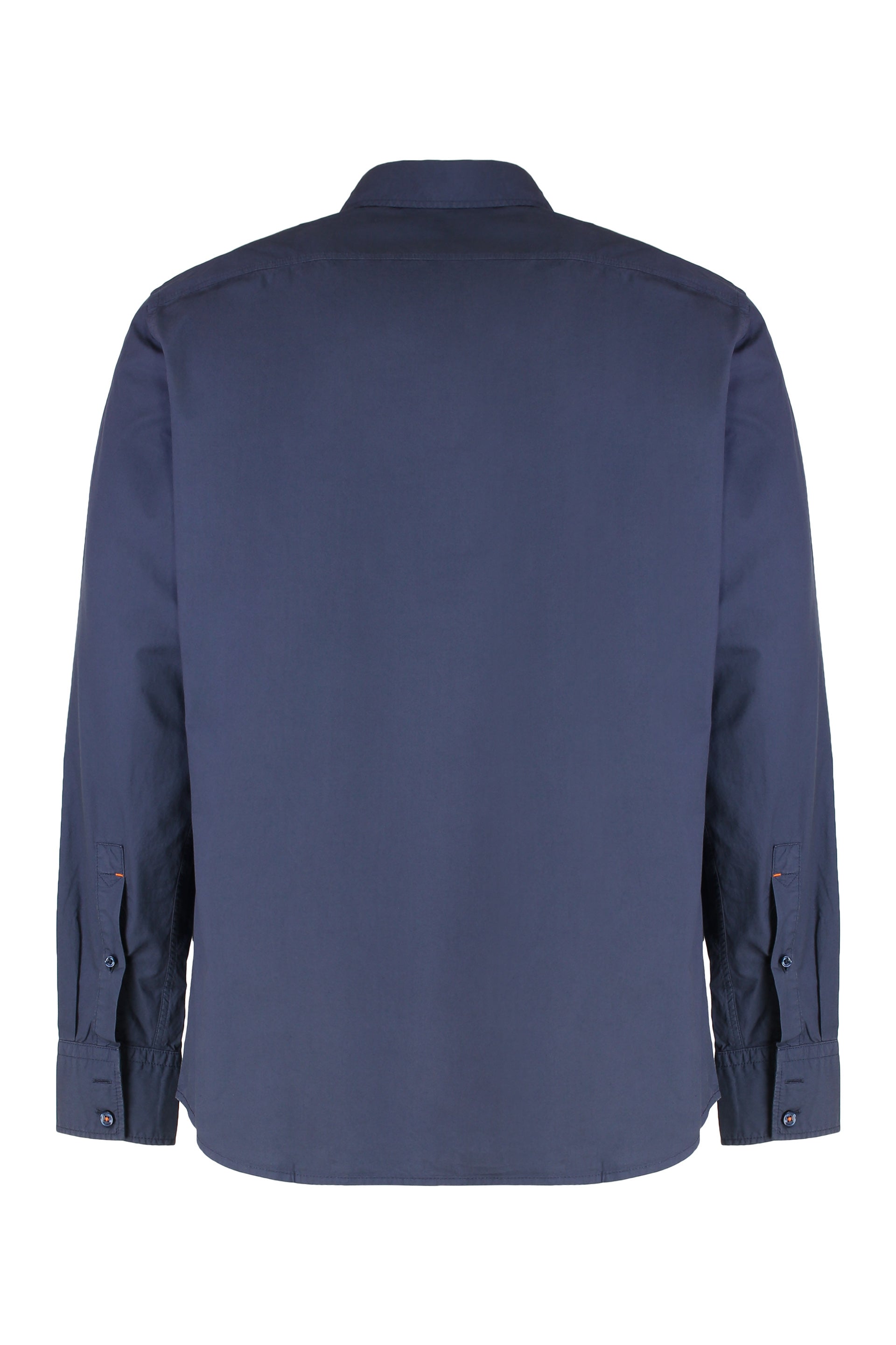 Regular fit shirt in cotton poplin