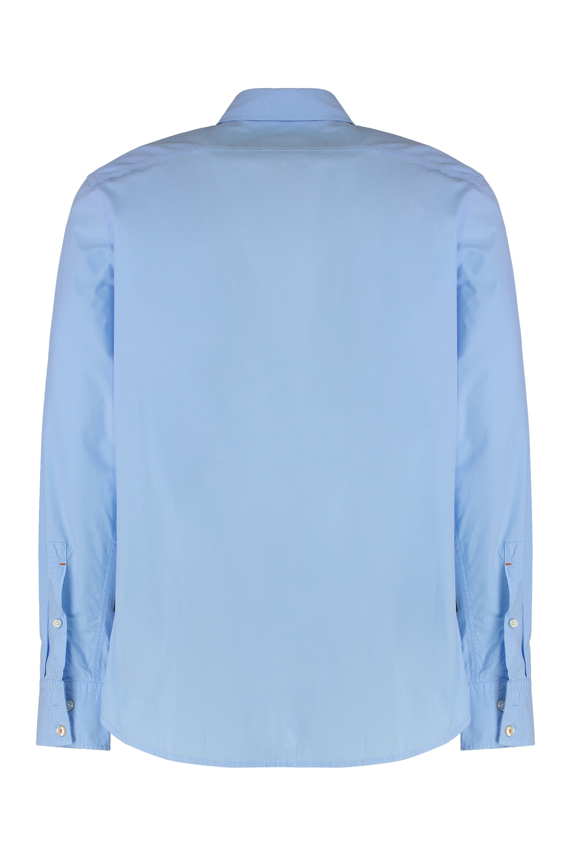 Regular fit shirt in cotton poplin