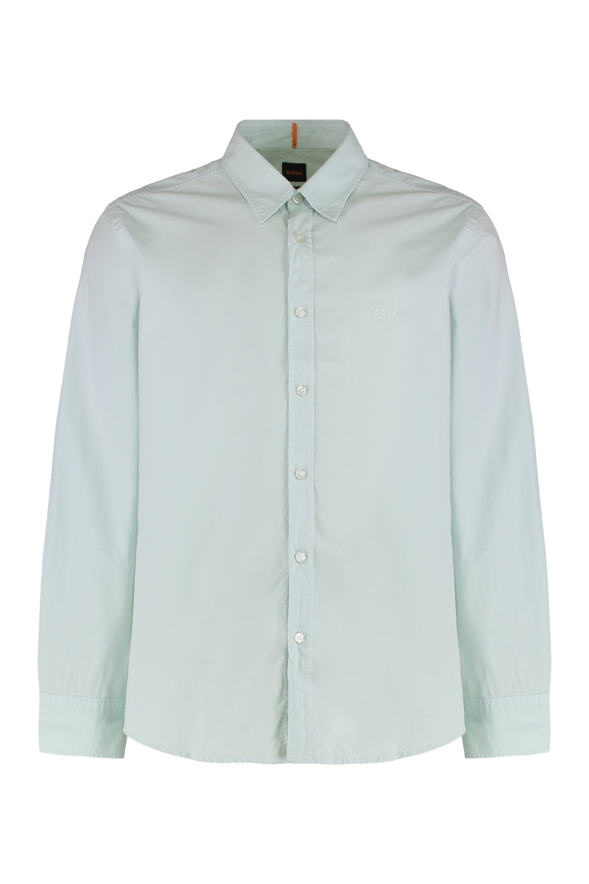 Regular fit shirt in cotton poplin