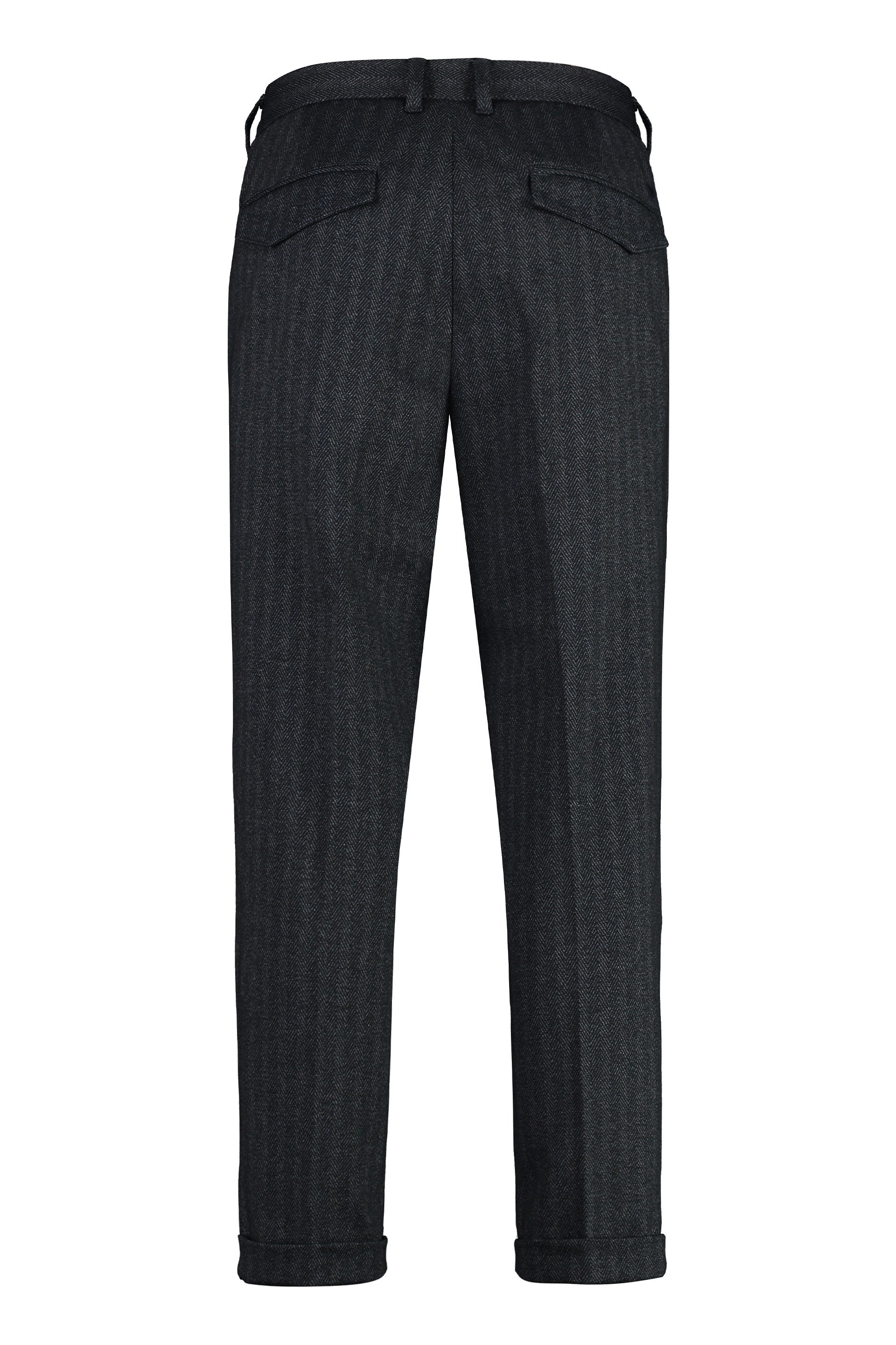 Tapered-fit trousers