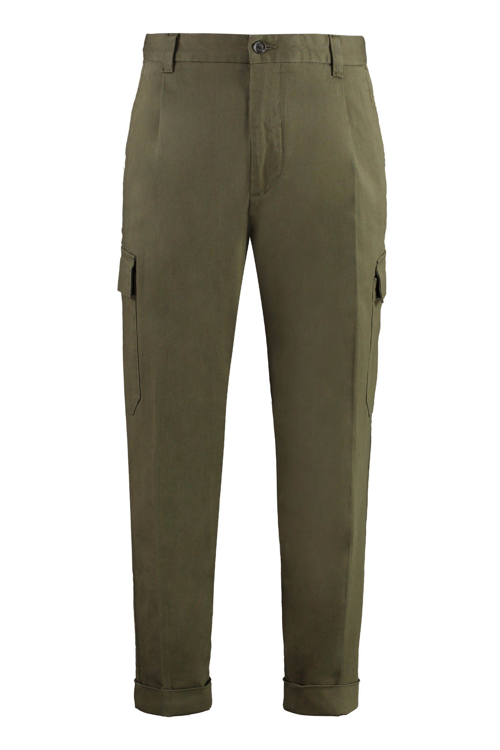 Cotton cargo-trousers