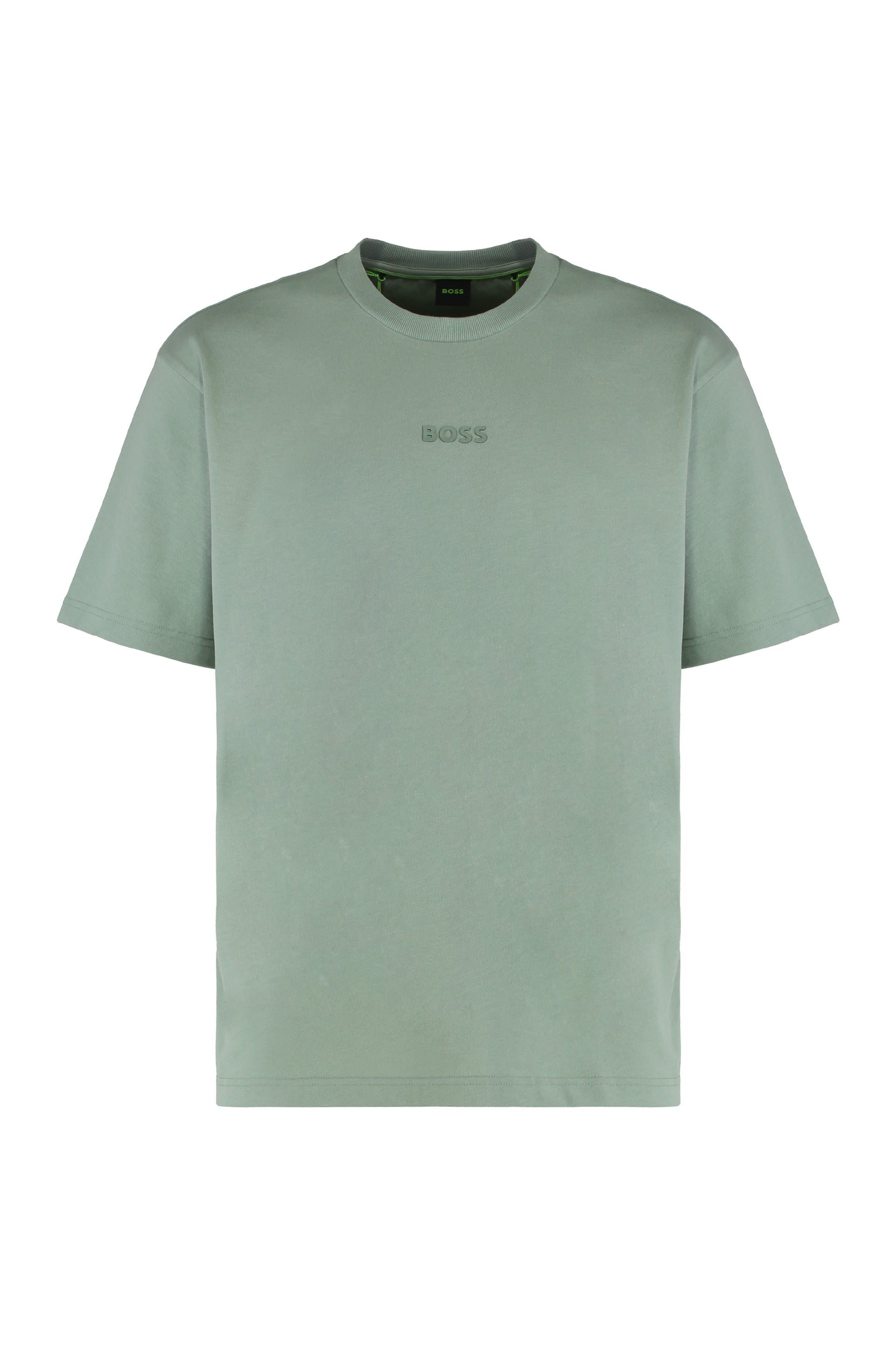 crew neck T-shirt in cotton