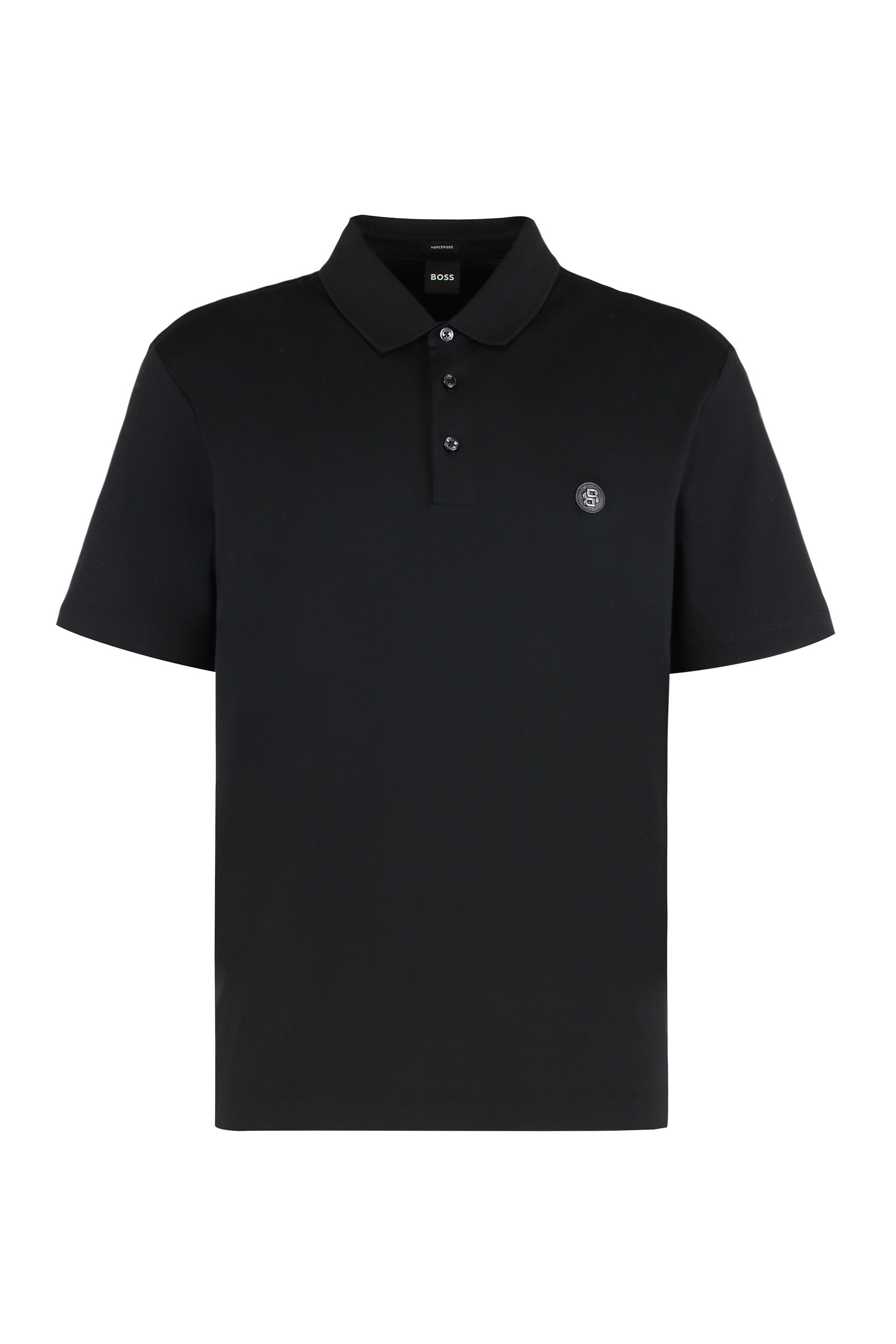 Mercerized cotton polo
