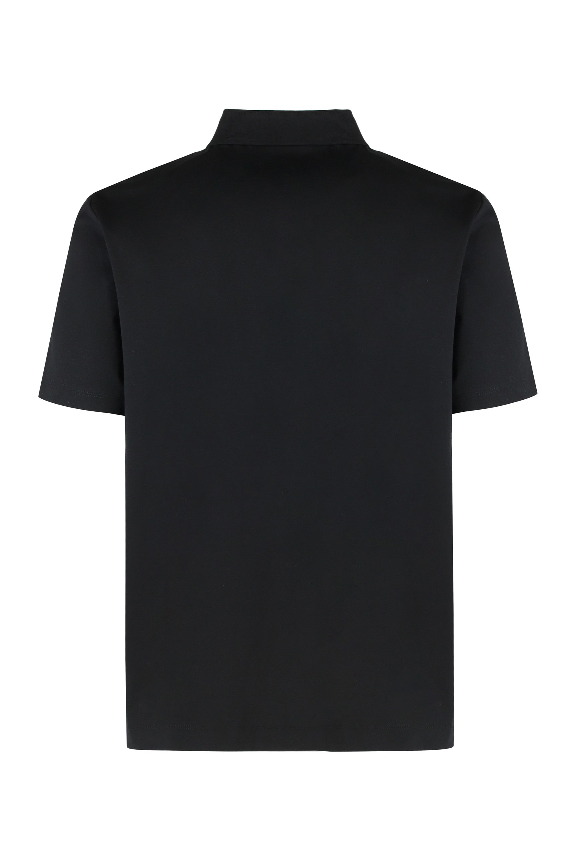Mercerized cotton polo