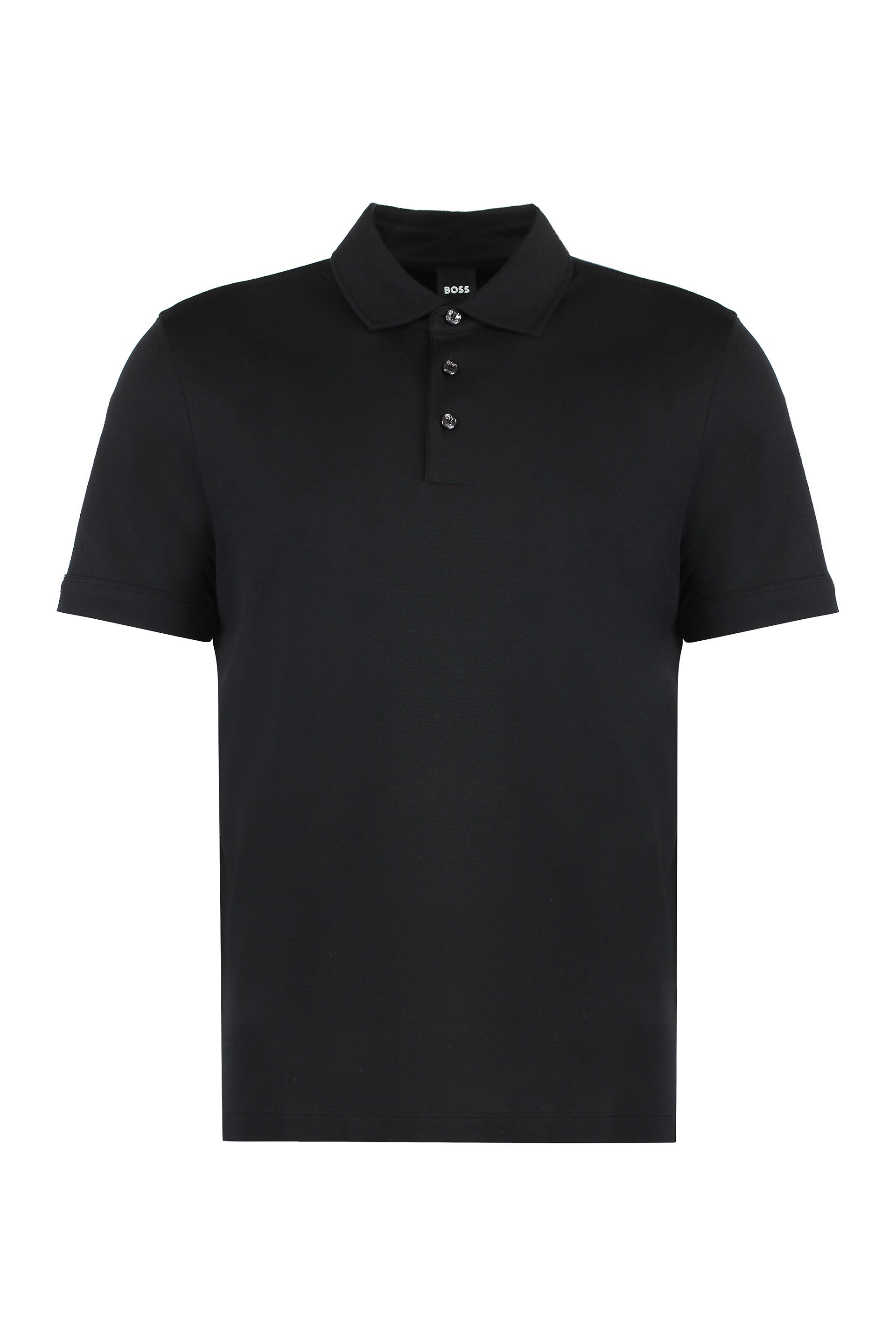 Cotton jersey polo shirt