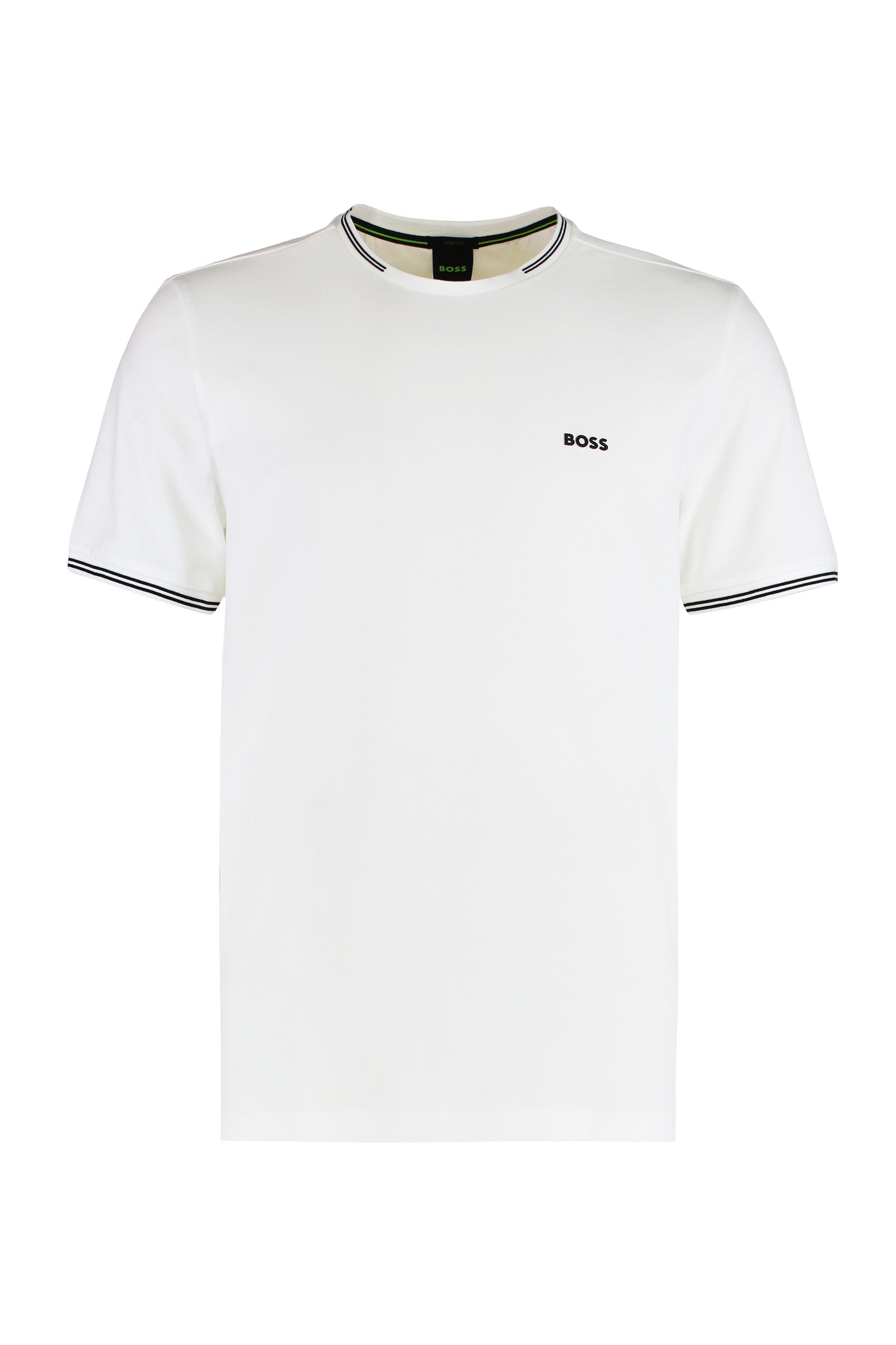 Crew neck cotton T-shirt