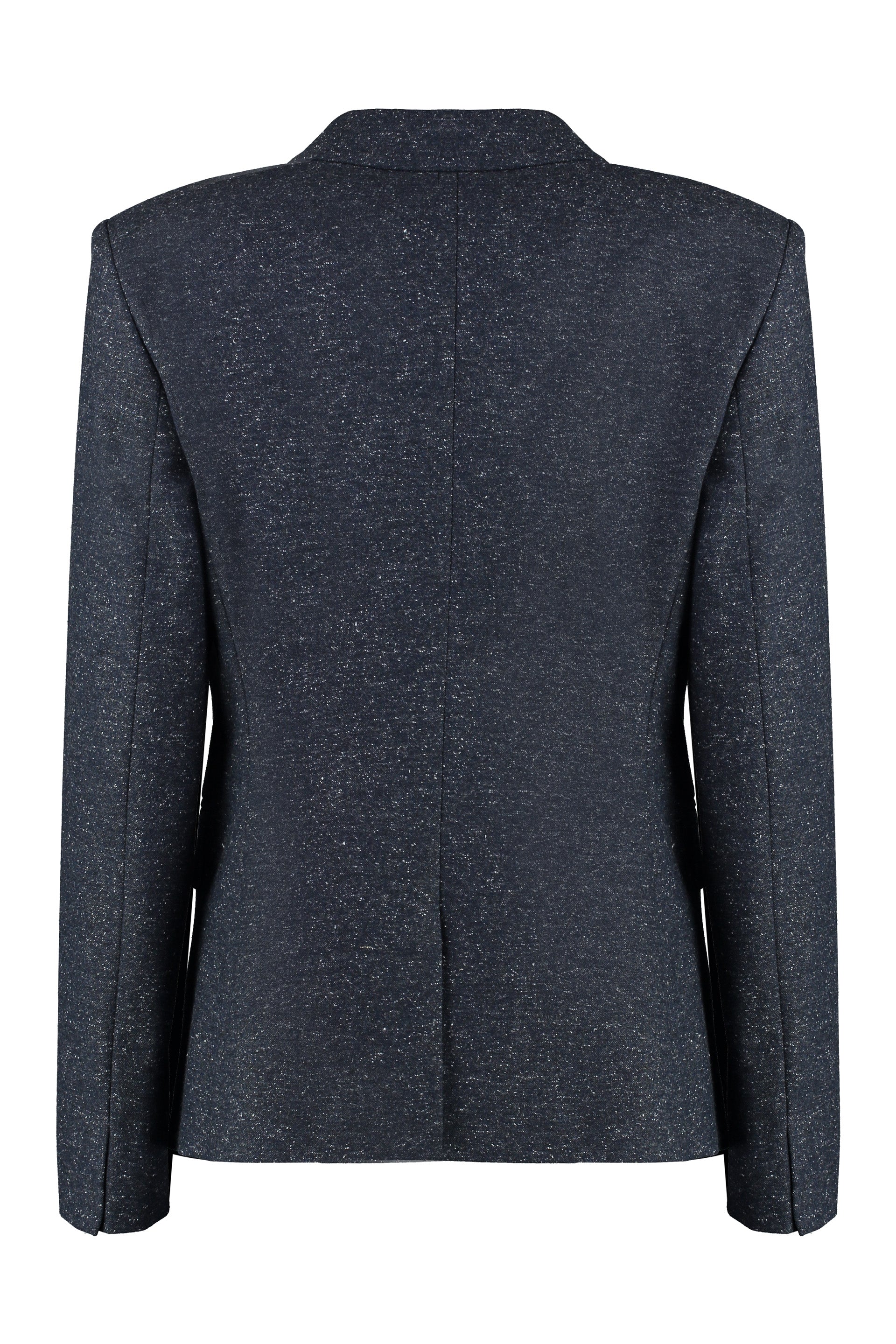 Double-breasted wool blazer