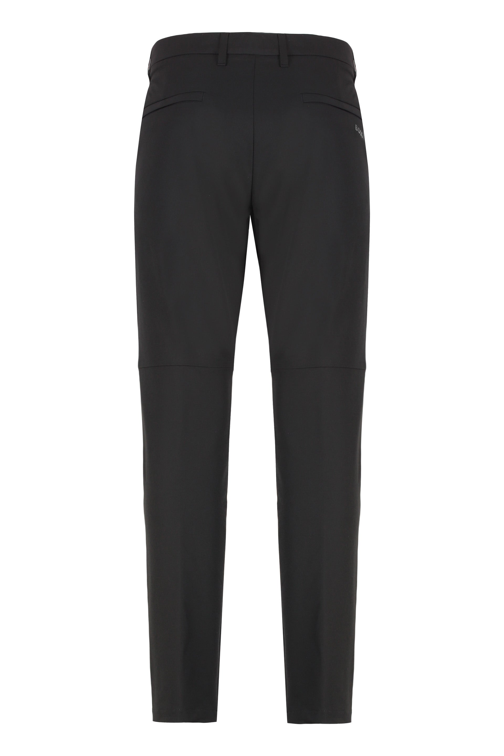 Regular slim fit trousers