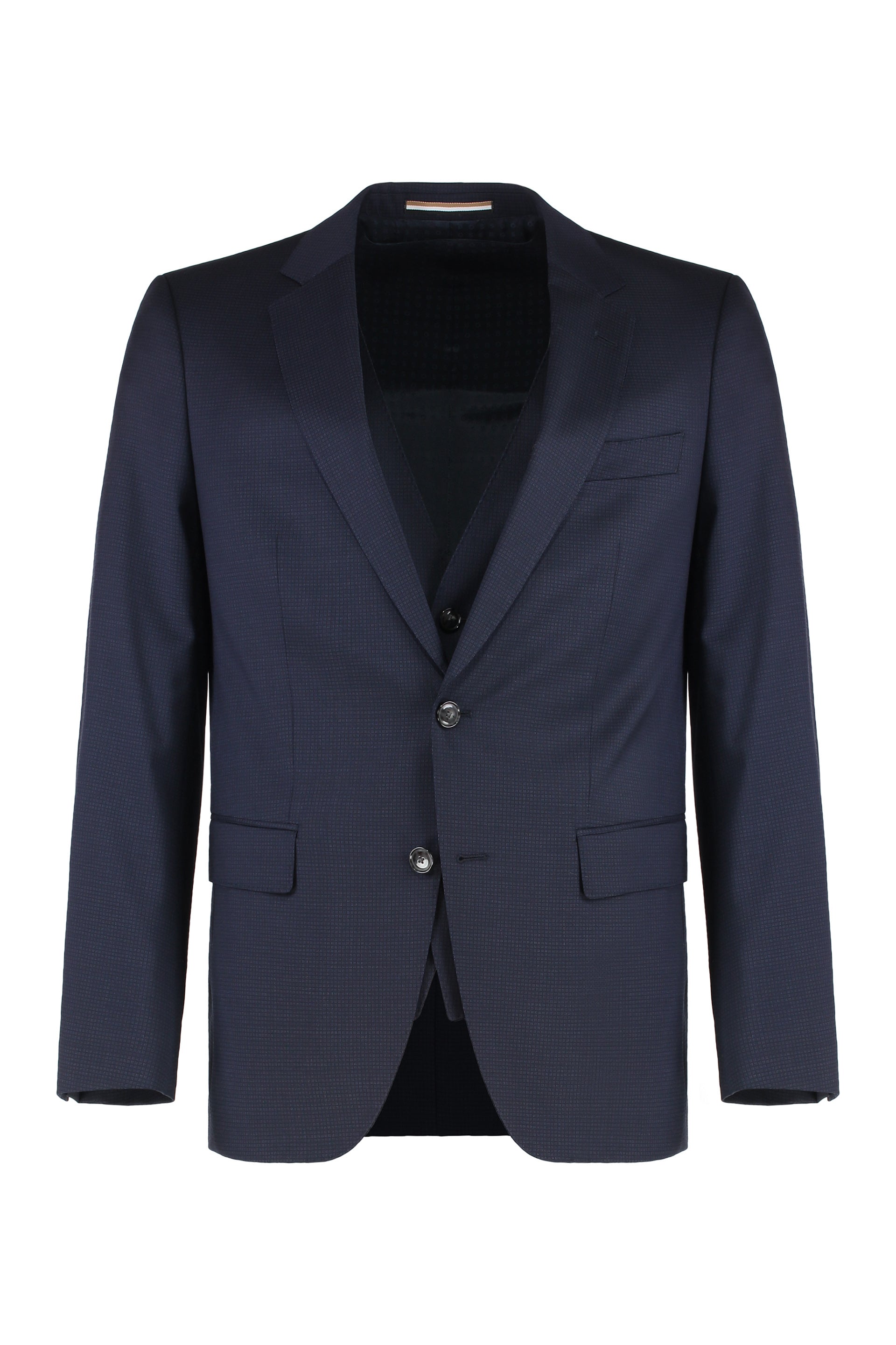Stretch wool Three-pieces suit
