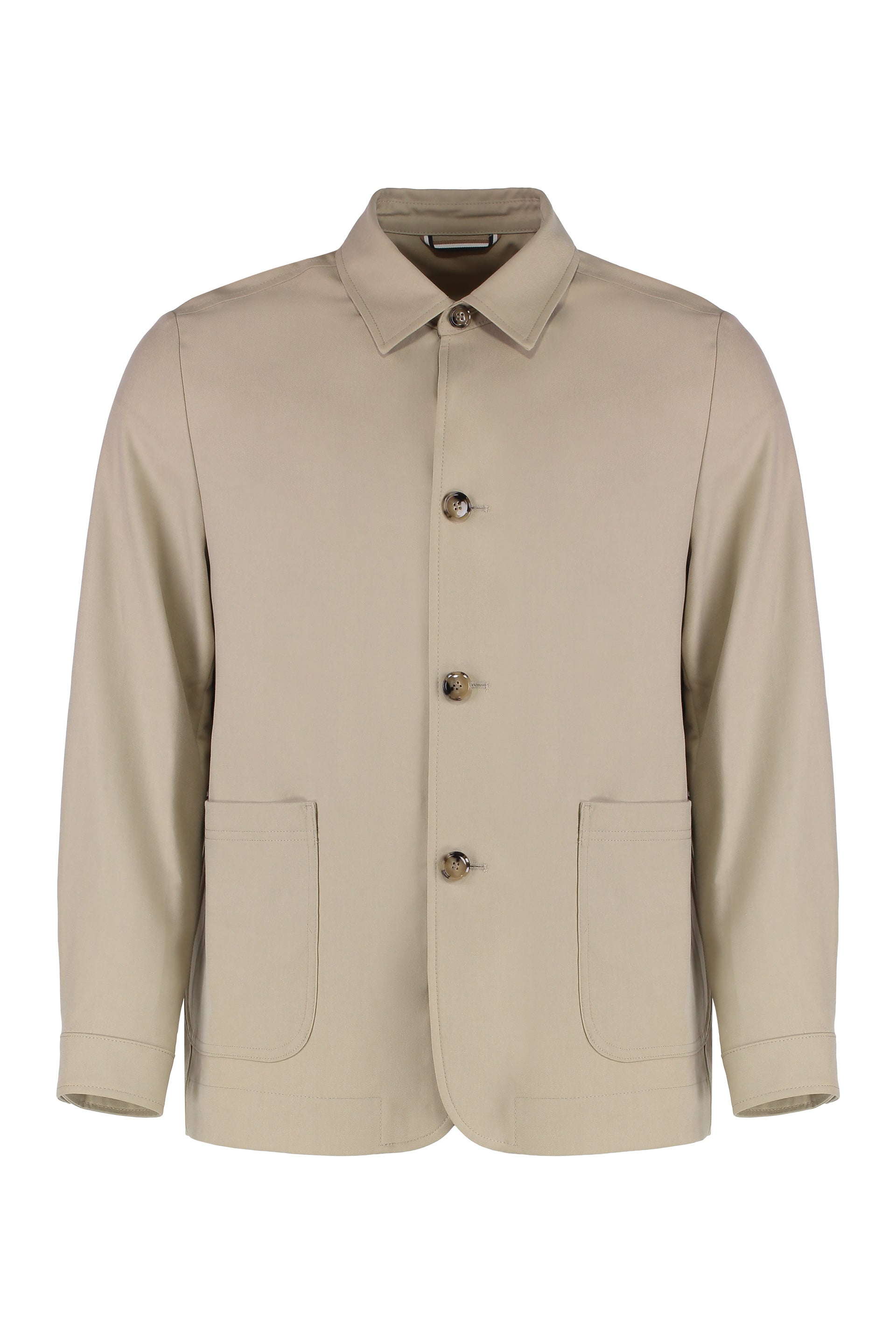 Overshirt with buttons