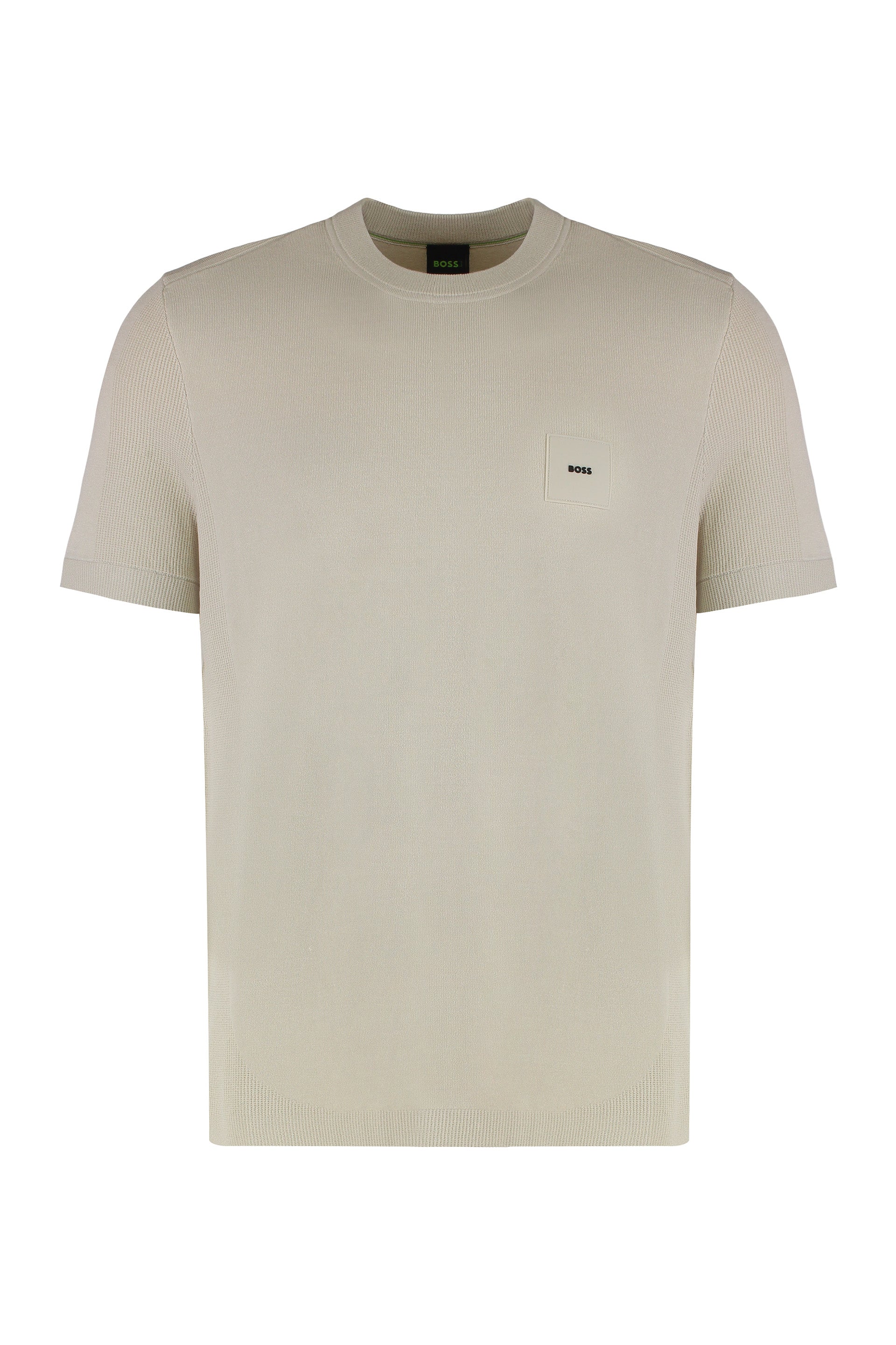 T-shirt short-sleeved in knit