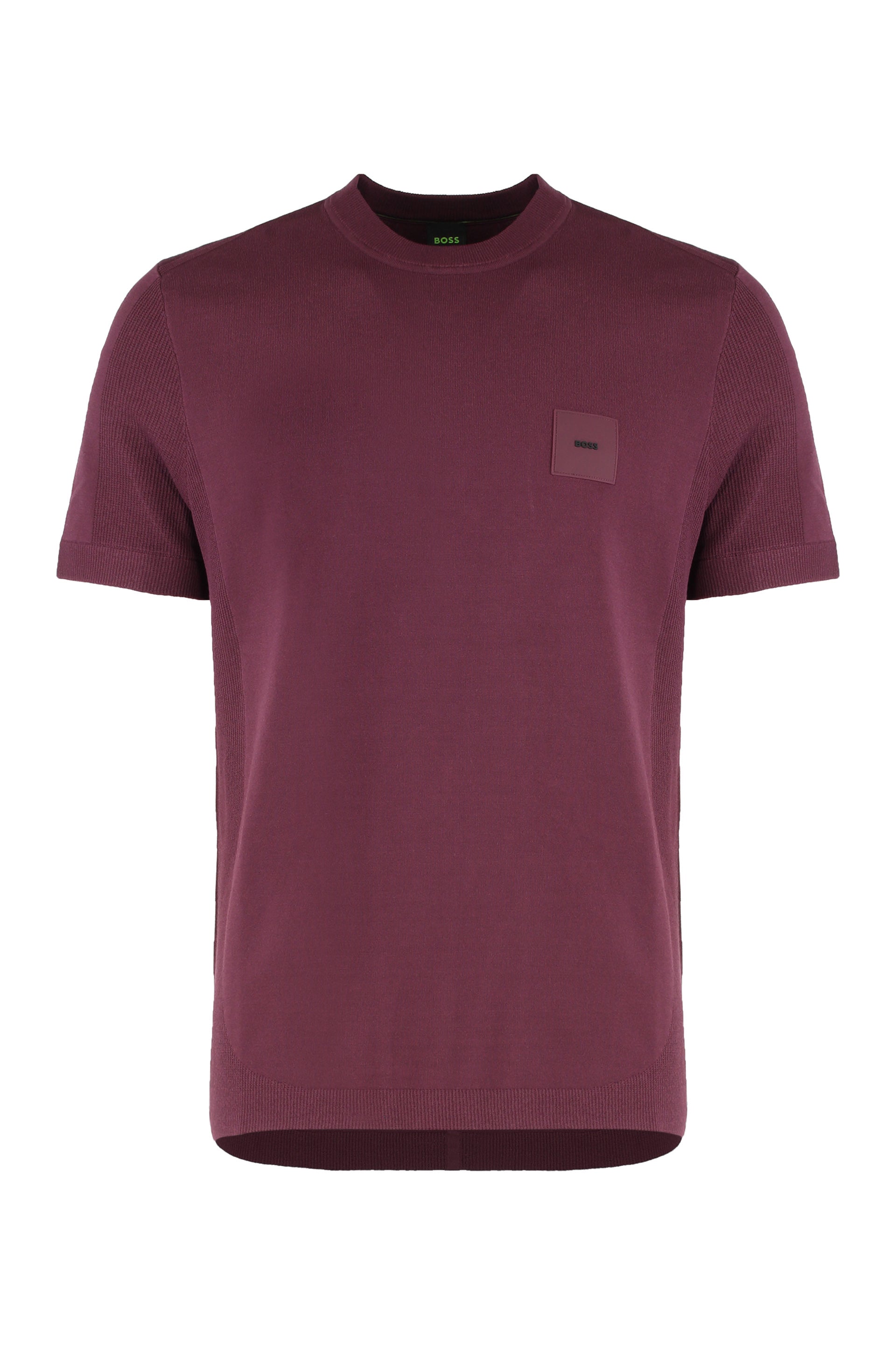 Crew neck cotton T-shirt