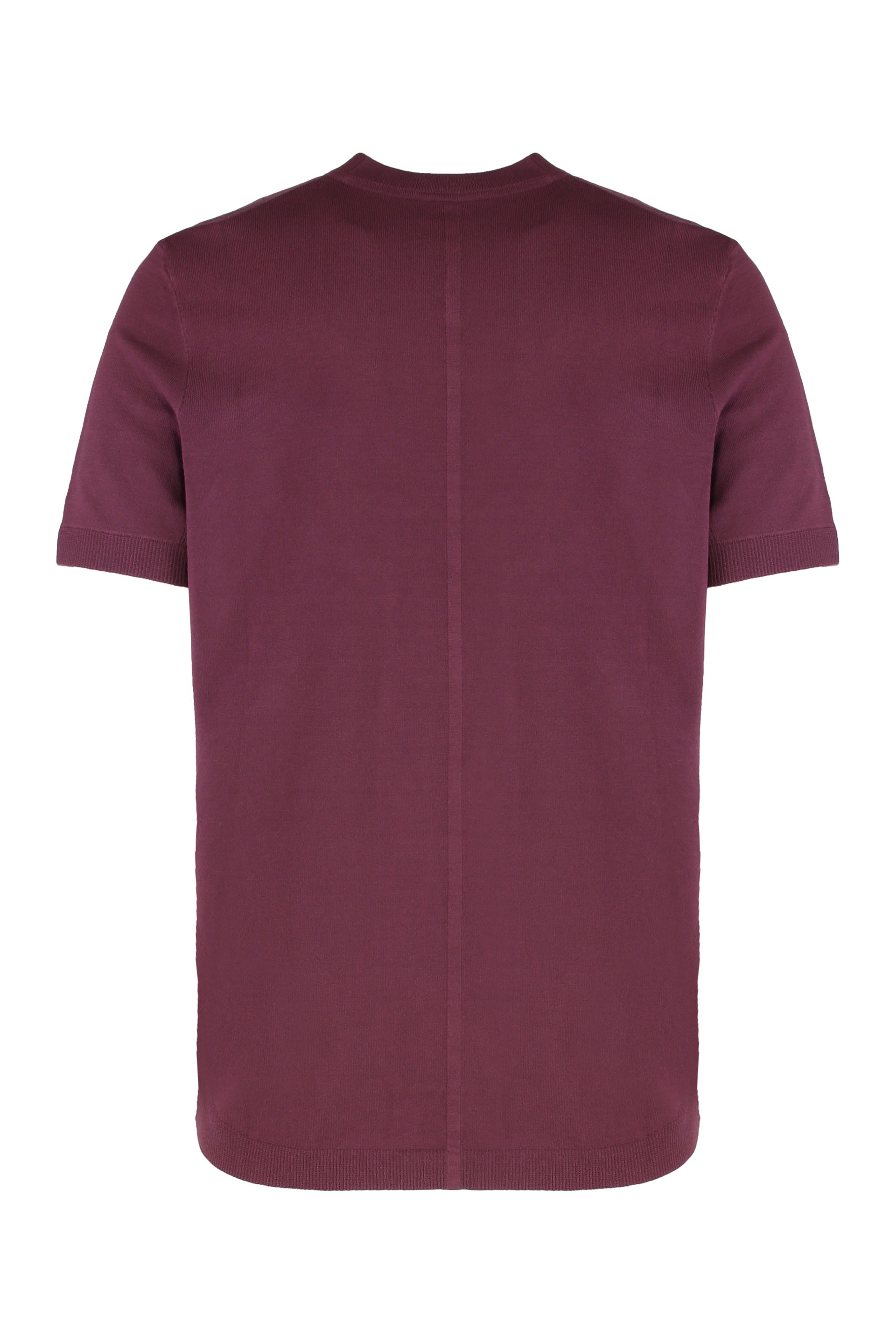 Crew neck cotton T-shirt