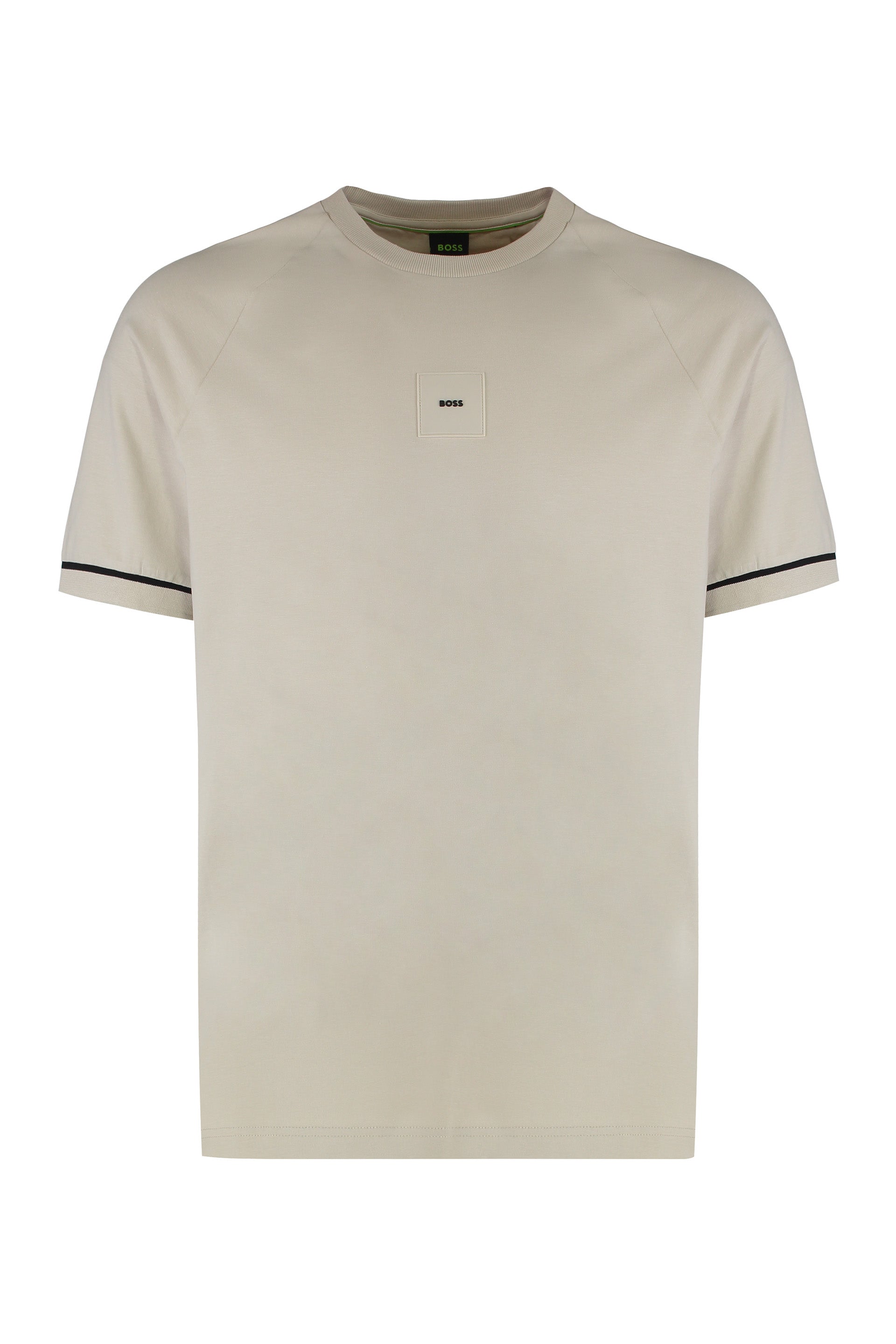 Crew neck cotton T-shirt