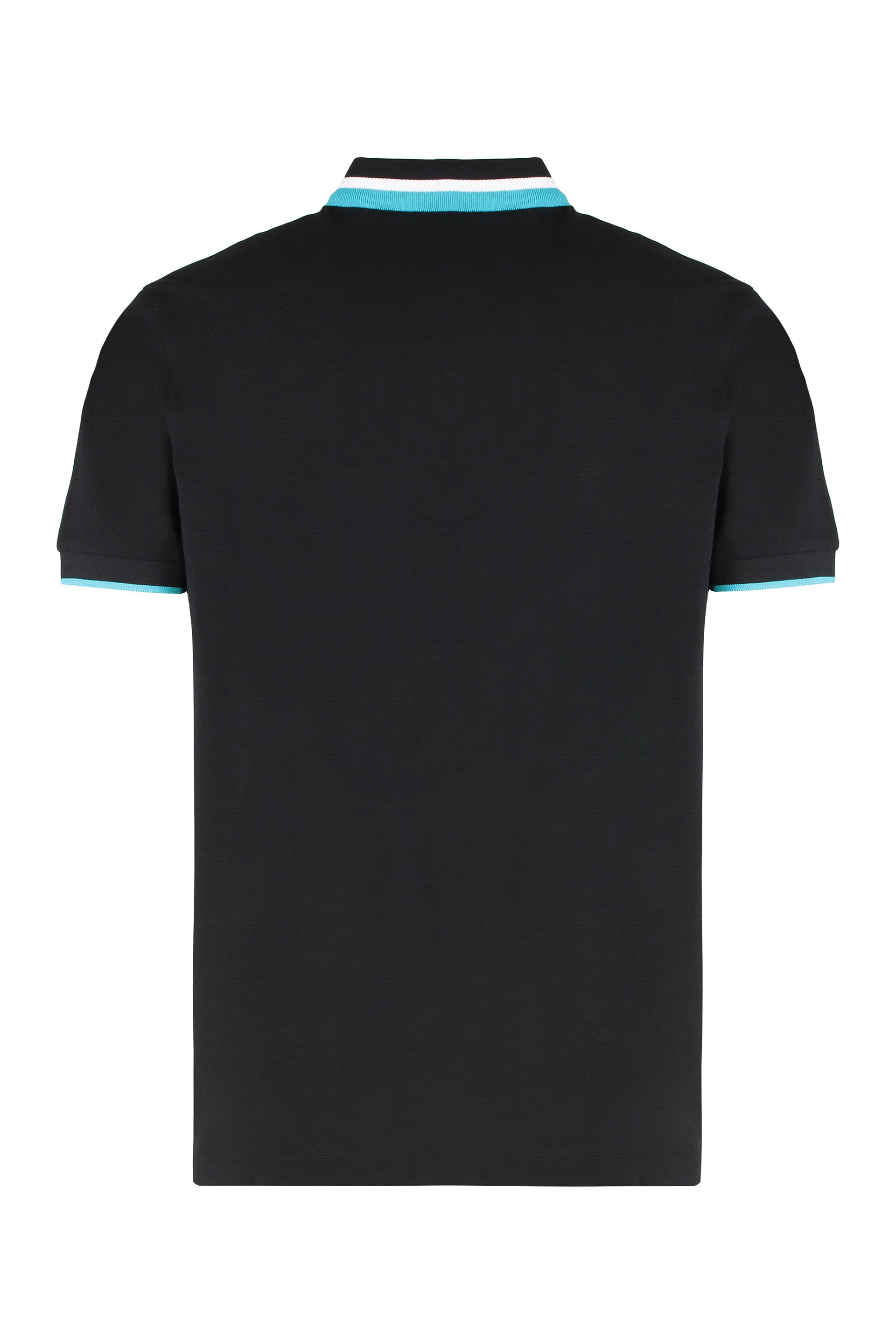 Cotton-piqué polo shirt