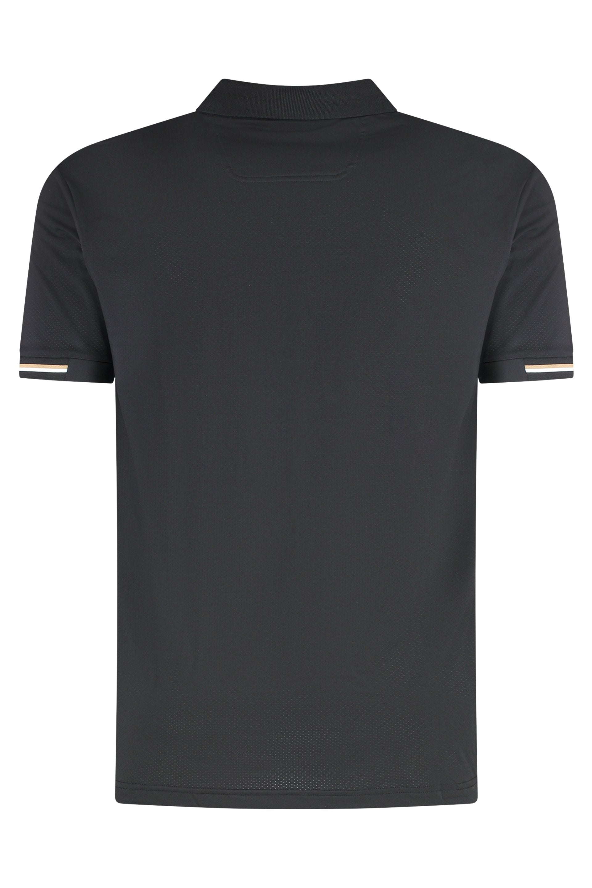 Technical fabric polo shirt