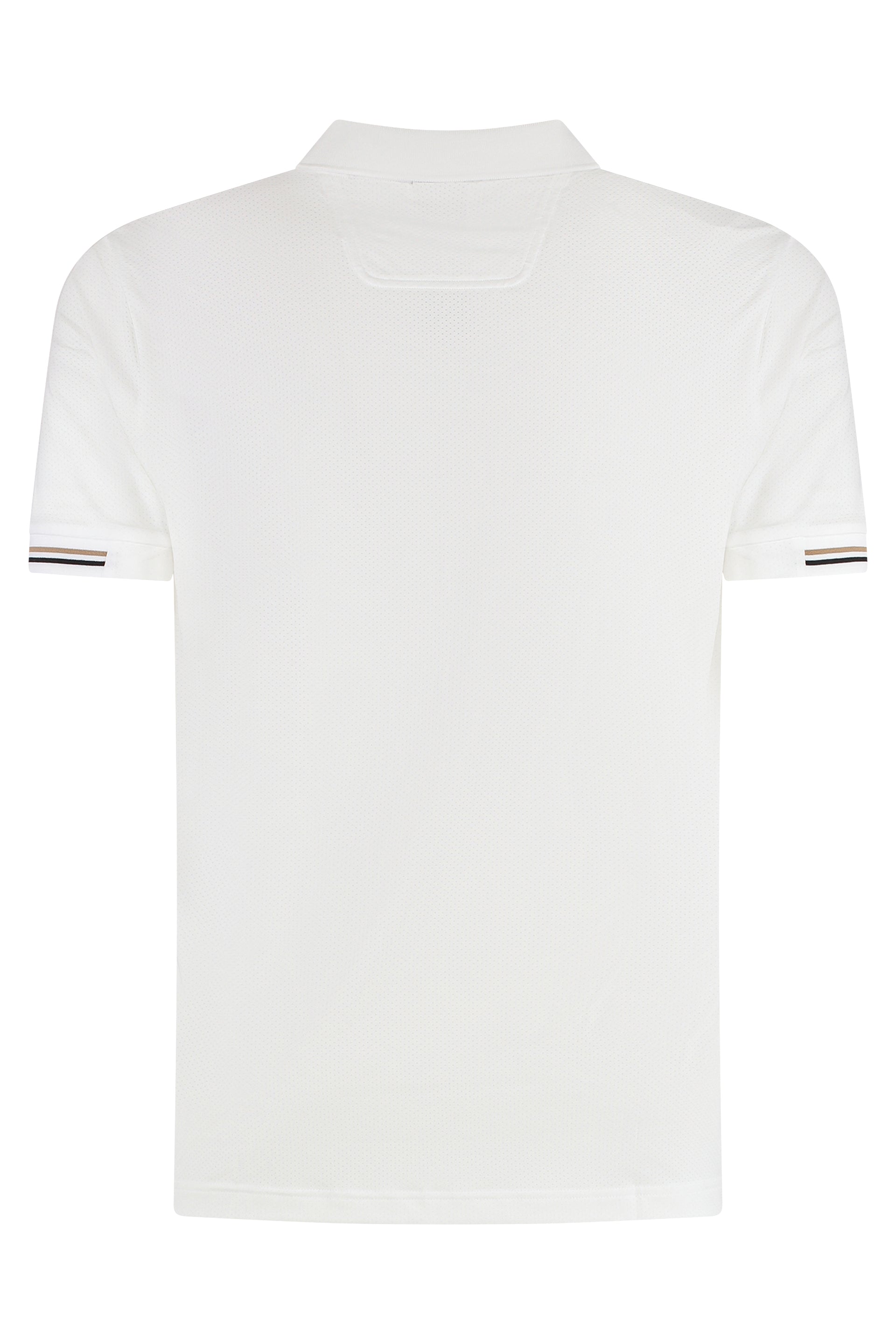 Technical fabric polo shirt
