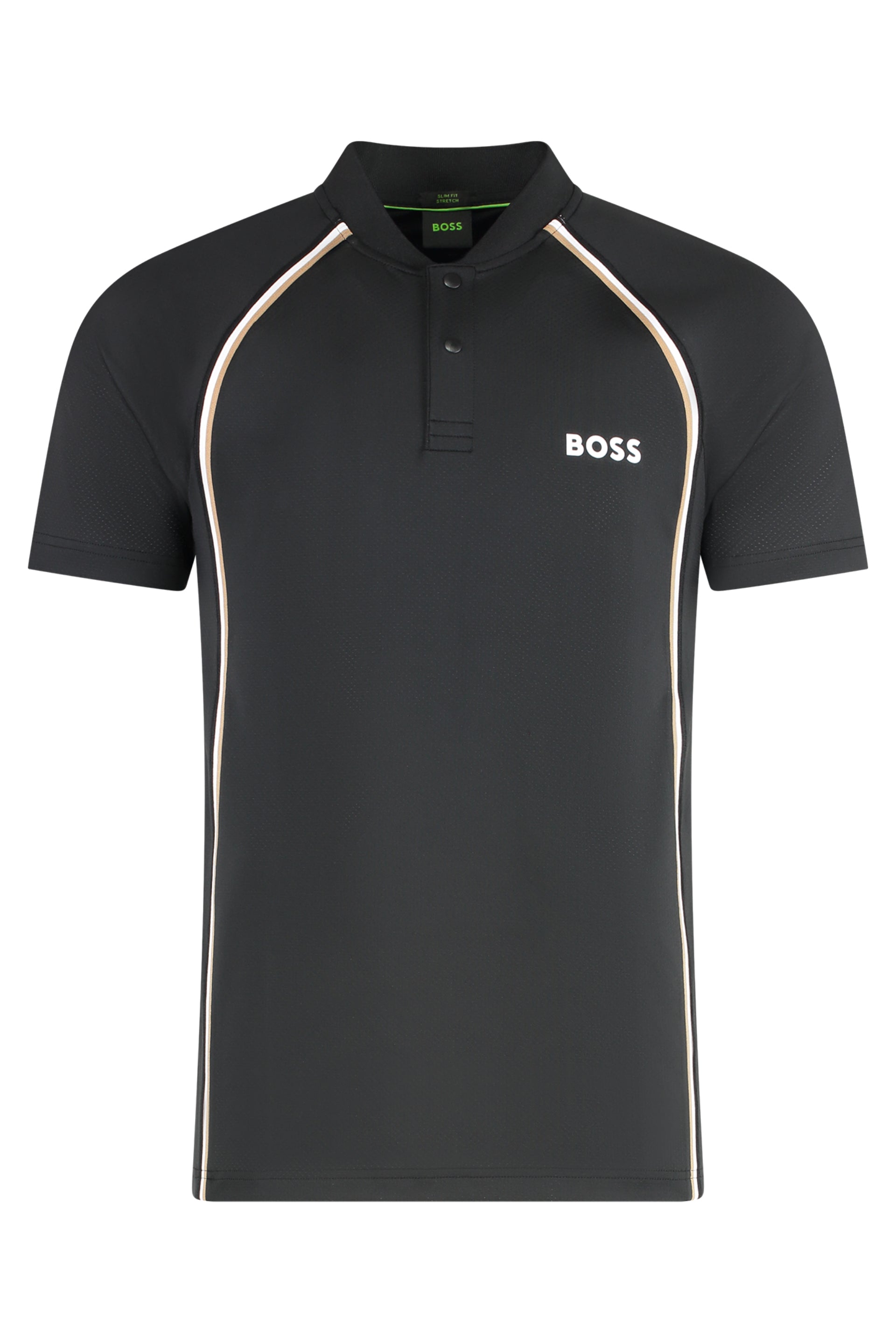 Technical fabric polo shirt