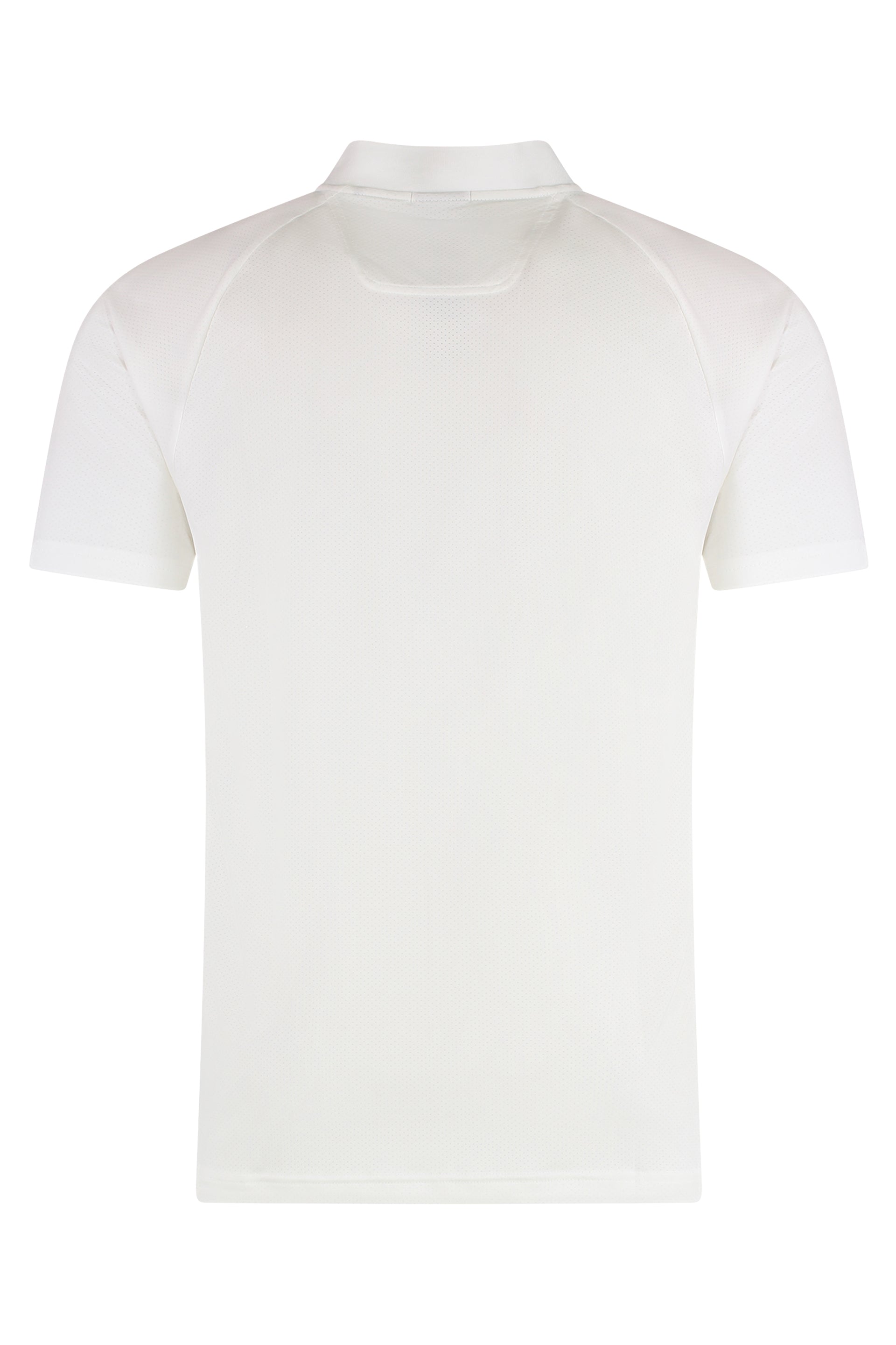 Technical fabric polo shirt