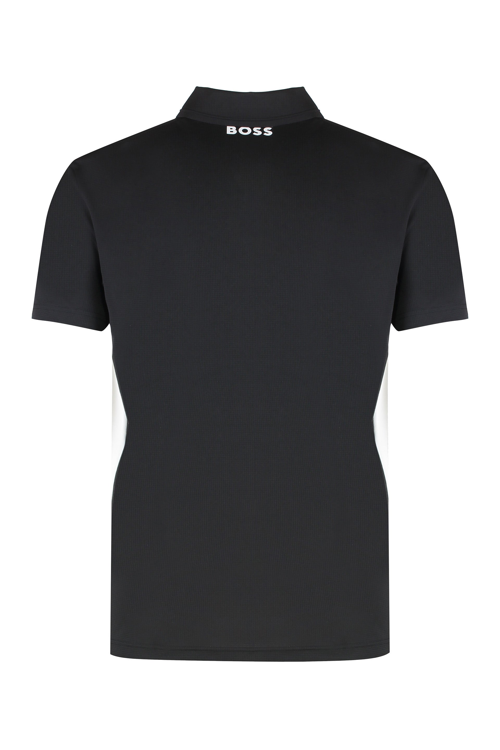 Technical fabric polo shirt