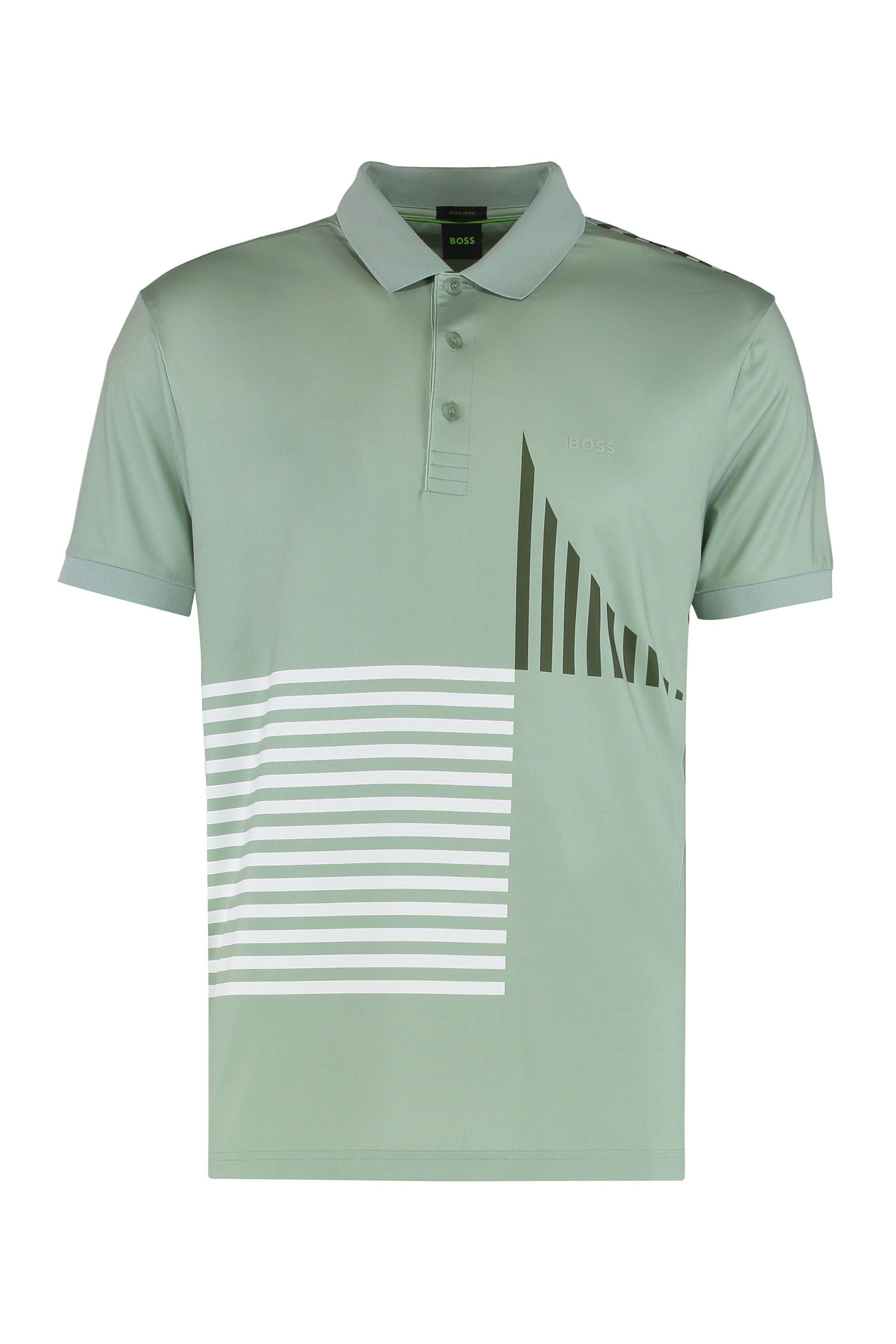 Technical fabric polo