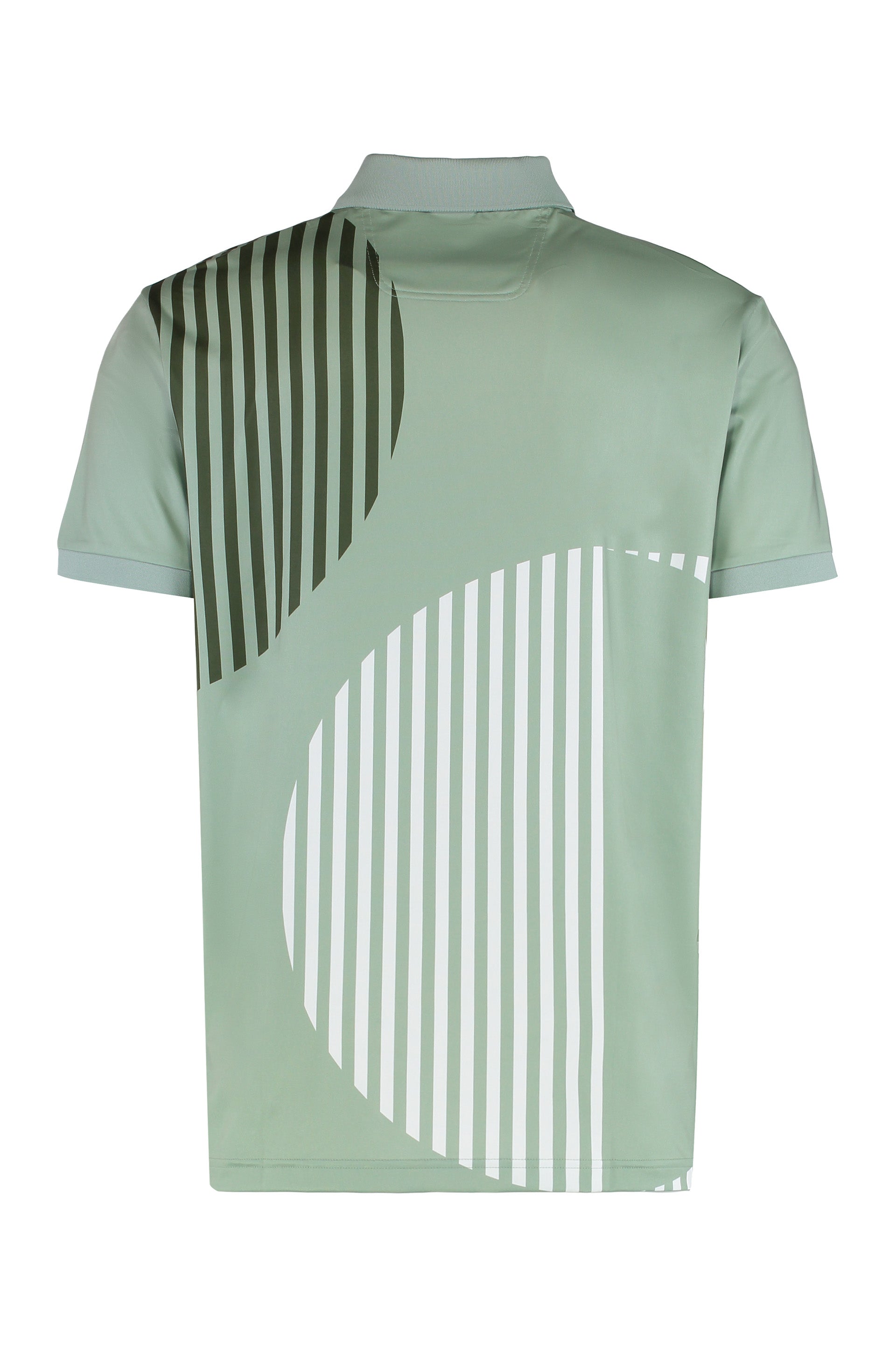 Technical fabric polo