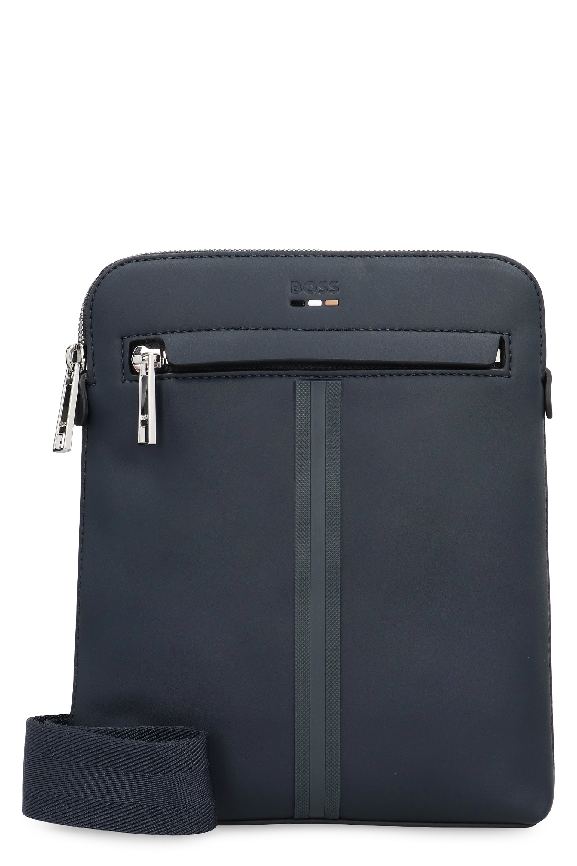 Shoulder bag in eco-leather