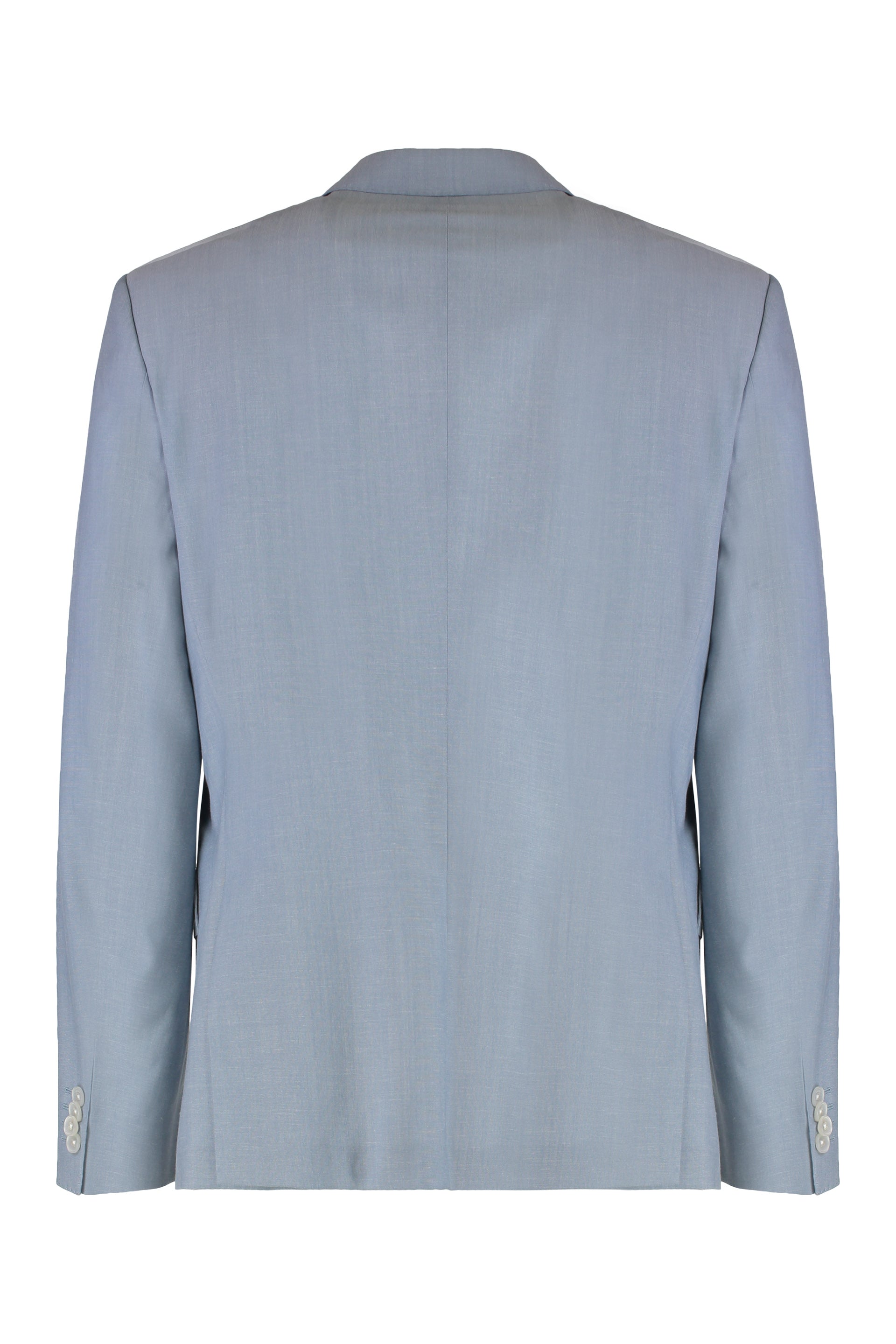 Virgin wool blend two-pieces suit