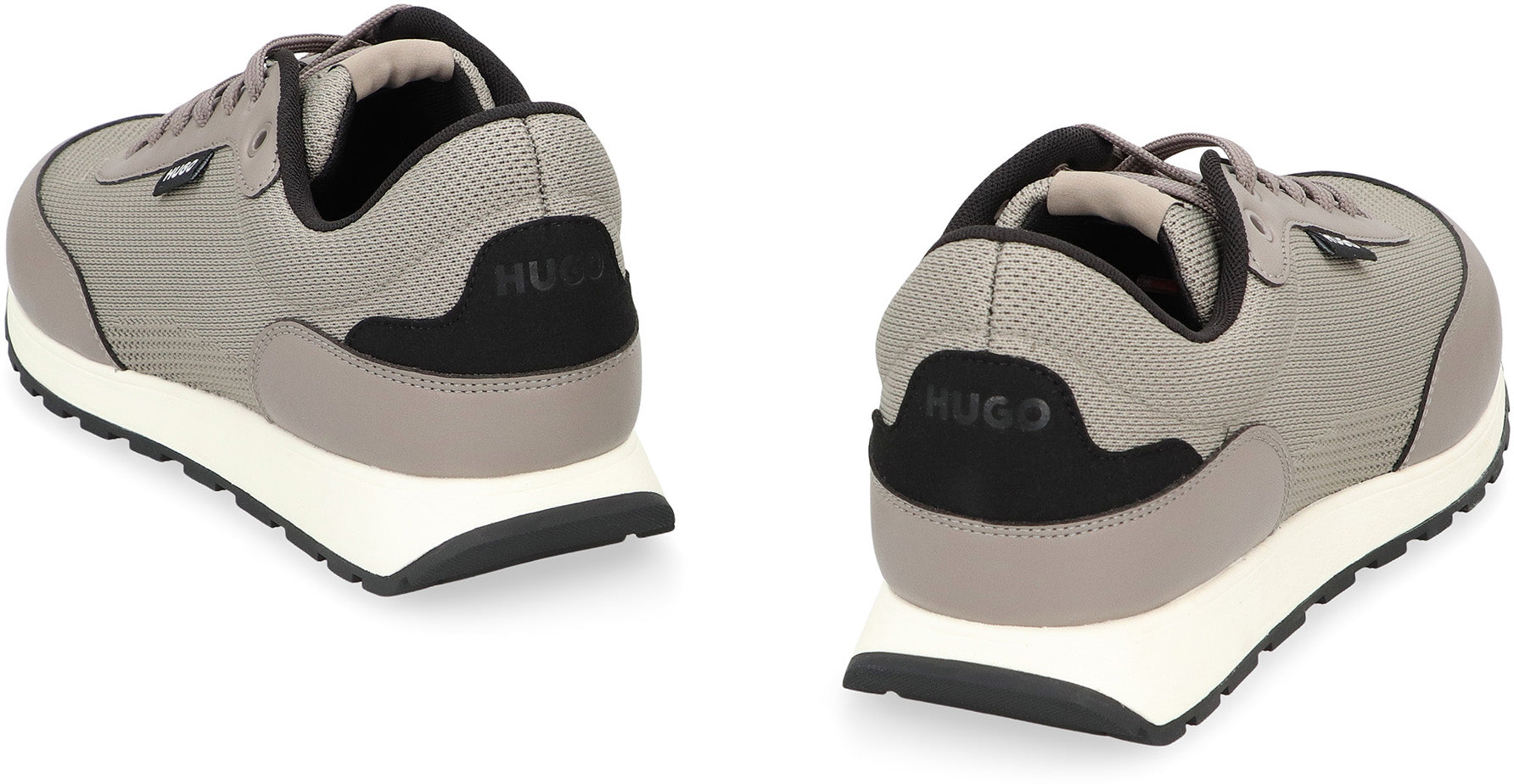 Low-top sneakers in fabric