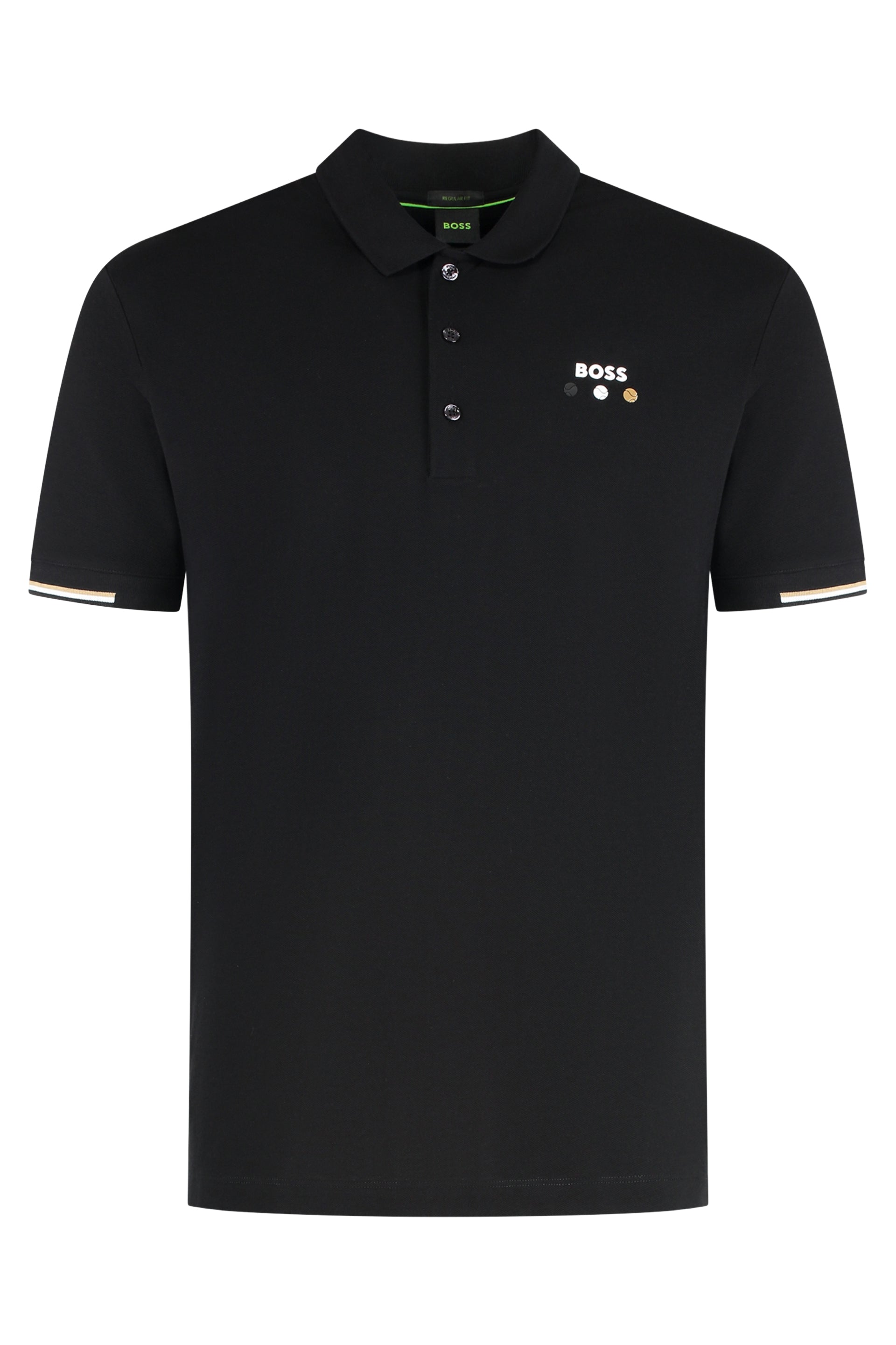 Cotton-piqué polo shirt