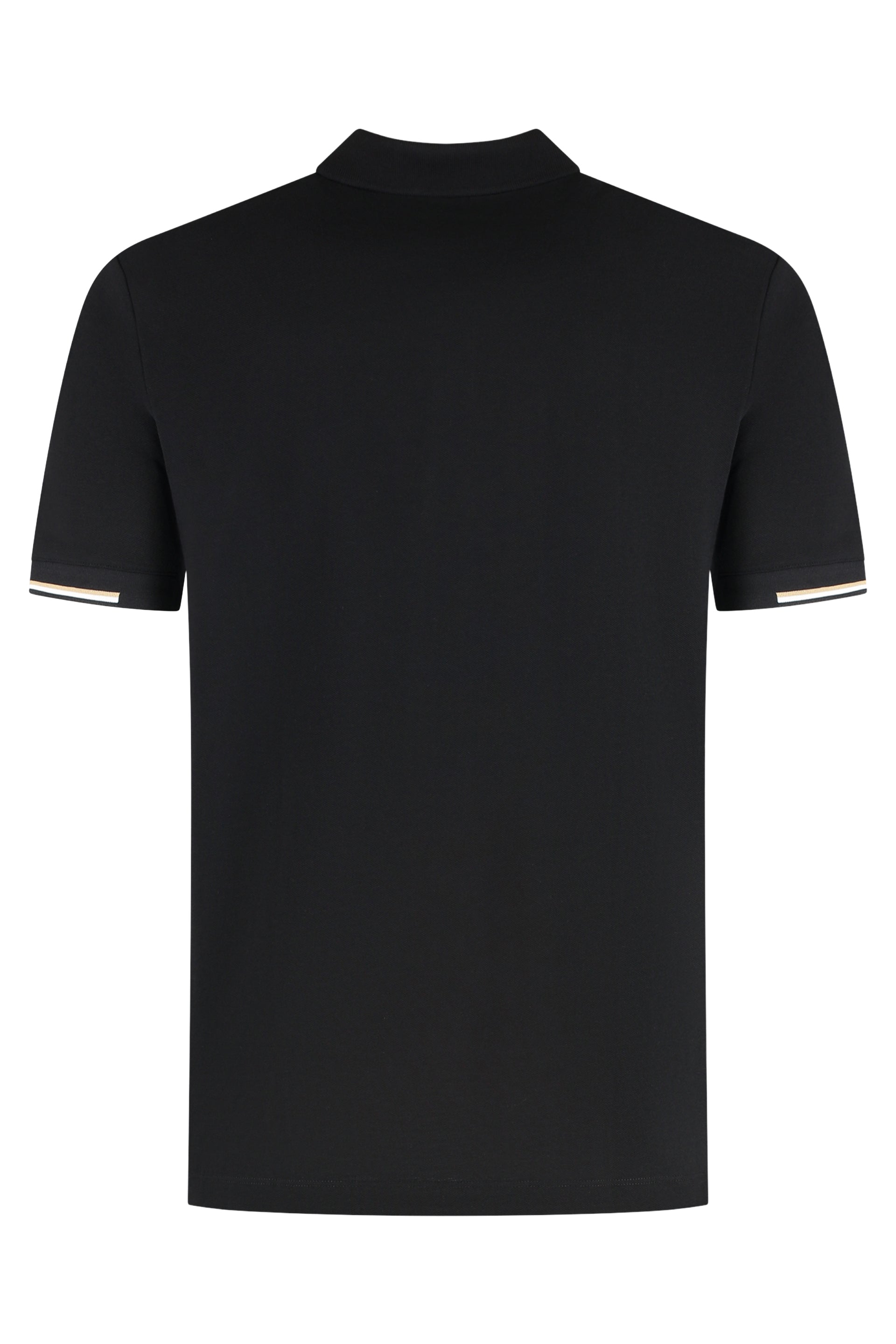 Cotton-piqué polo shirt
