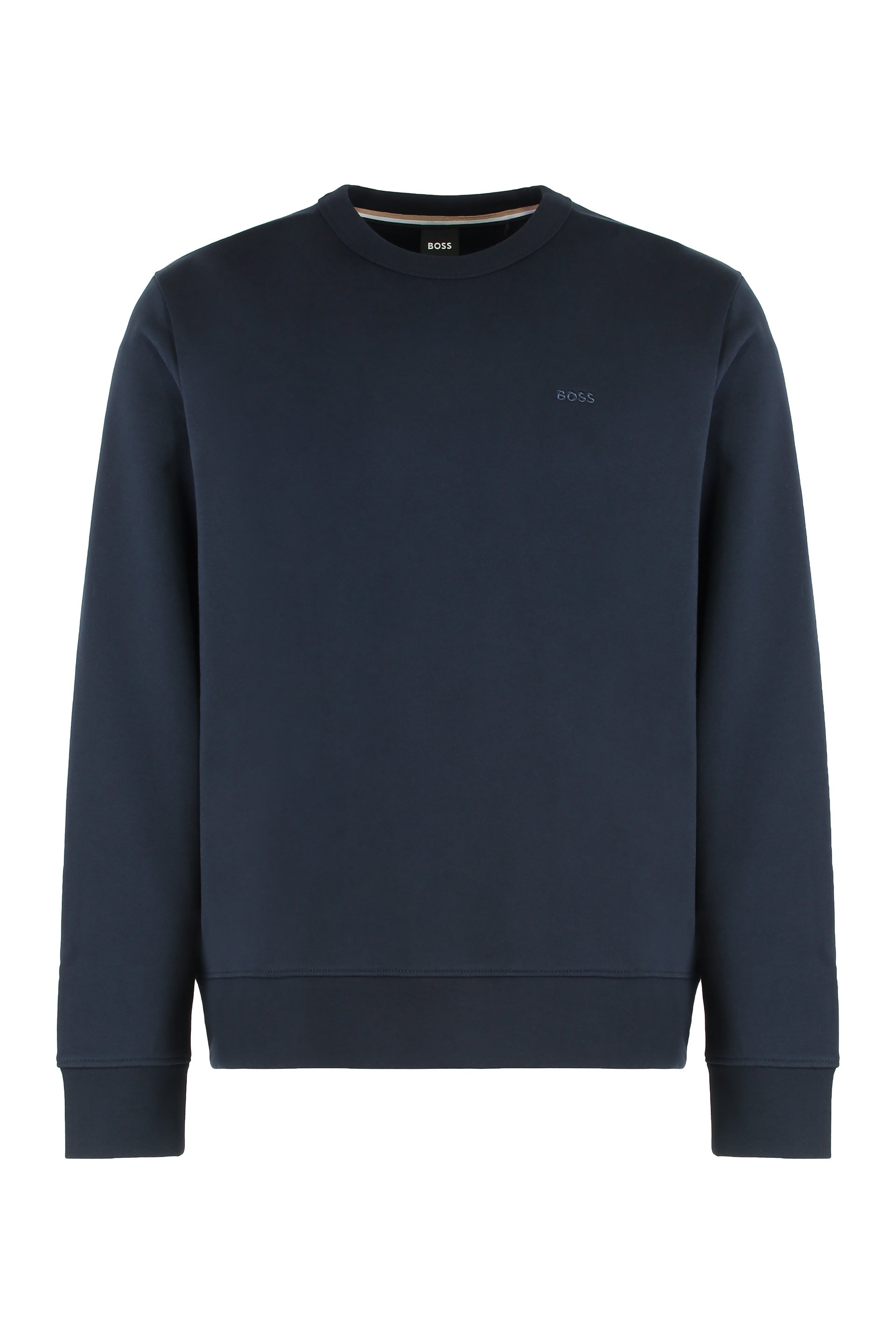 Cotton sweatshirt with logo