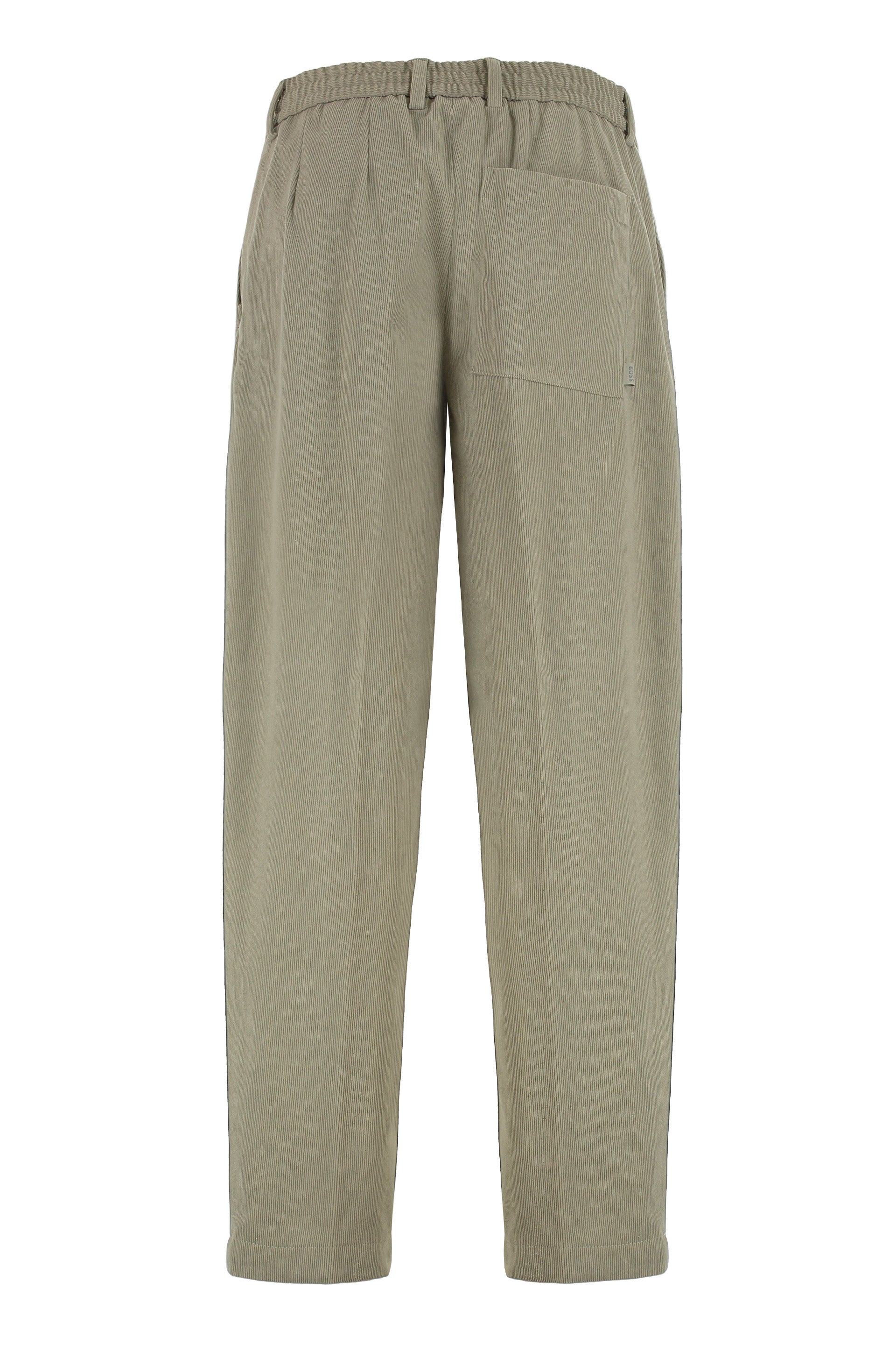 Relaxed fit corduroy pants